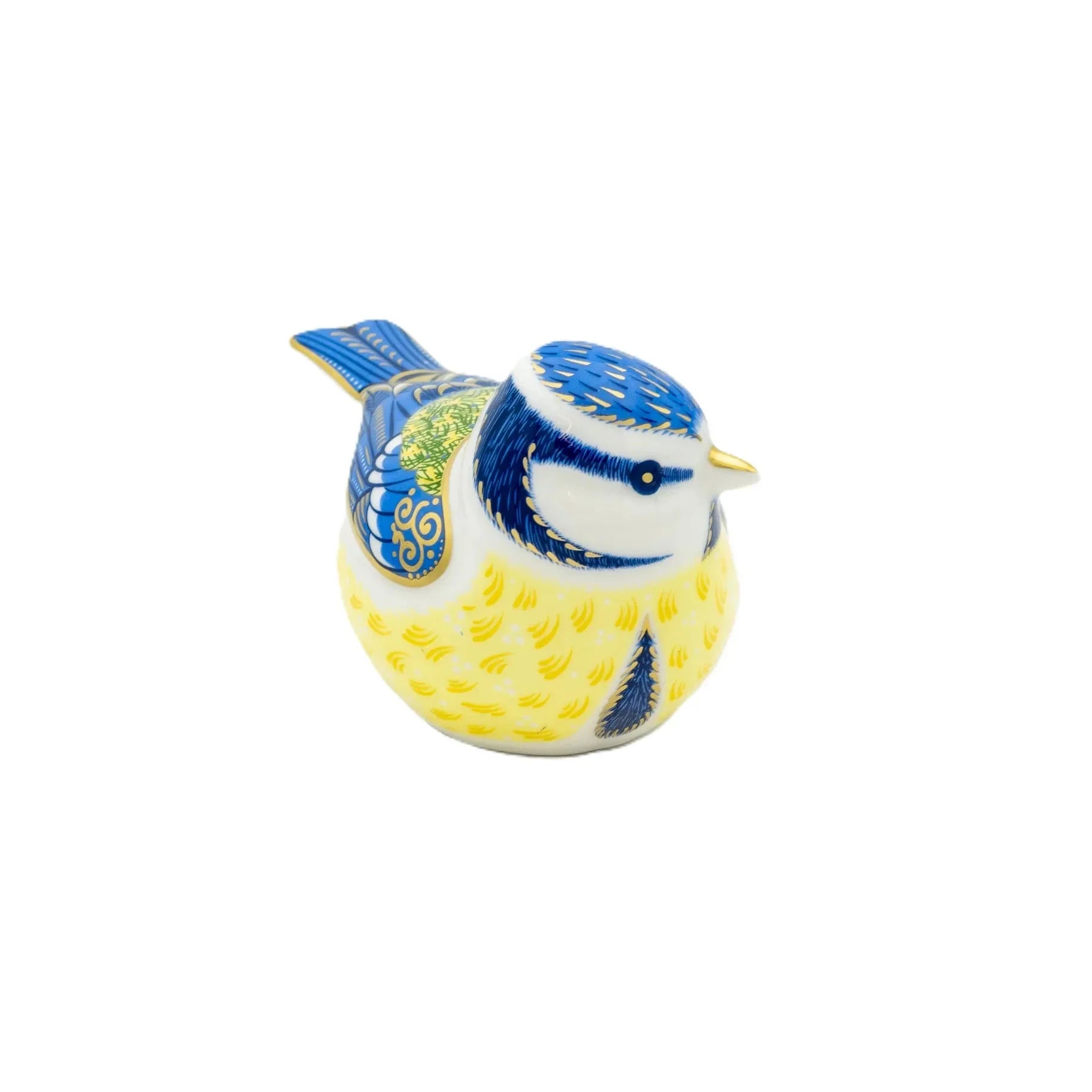 Royal Crown Derby Garden Bluetit Paperweight