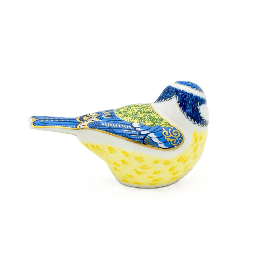 Royal Crown Derby Garden Bluetit Paperweight