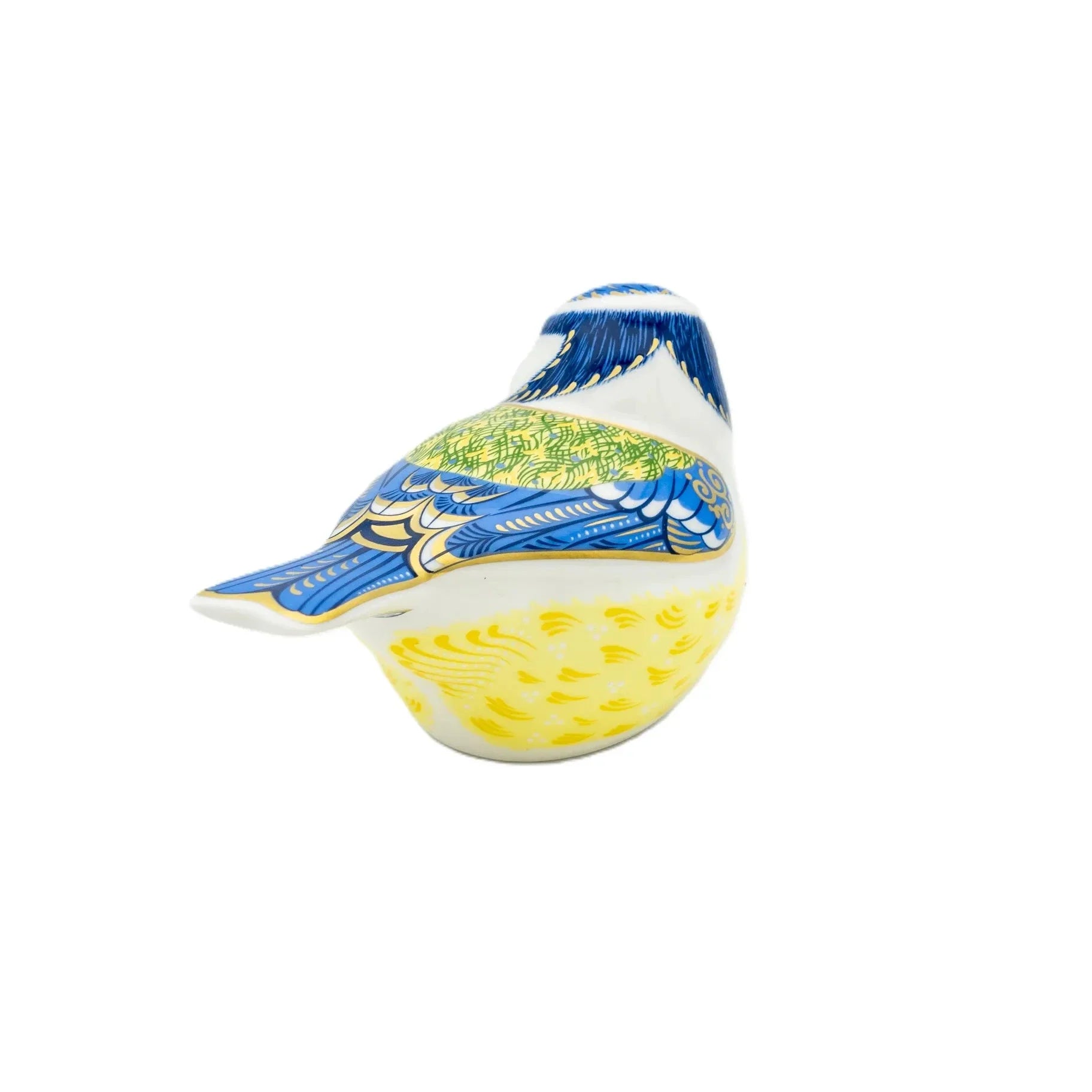 Royal Crown Derby Garden Bluetit Paperweight