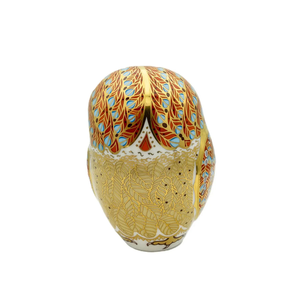 Royal Crown Derby Barn Owl Paperweight