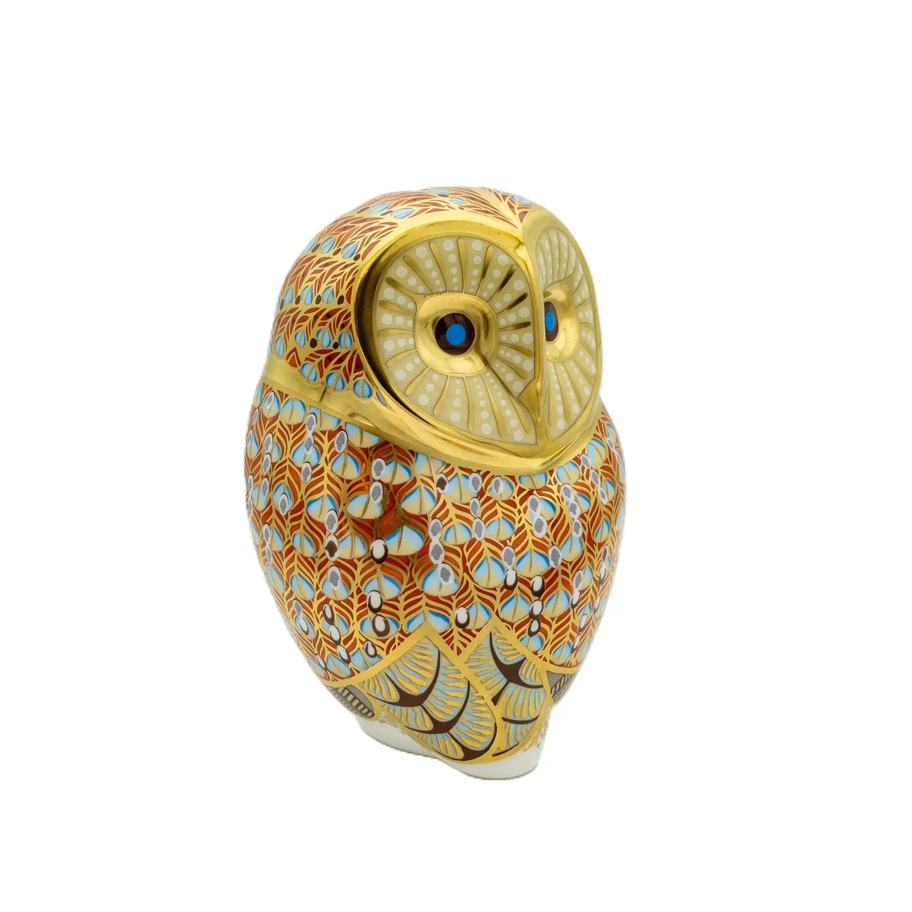 Royal Crown Derby Barn Owl Paperweight