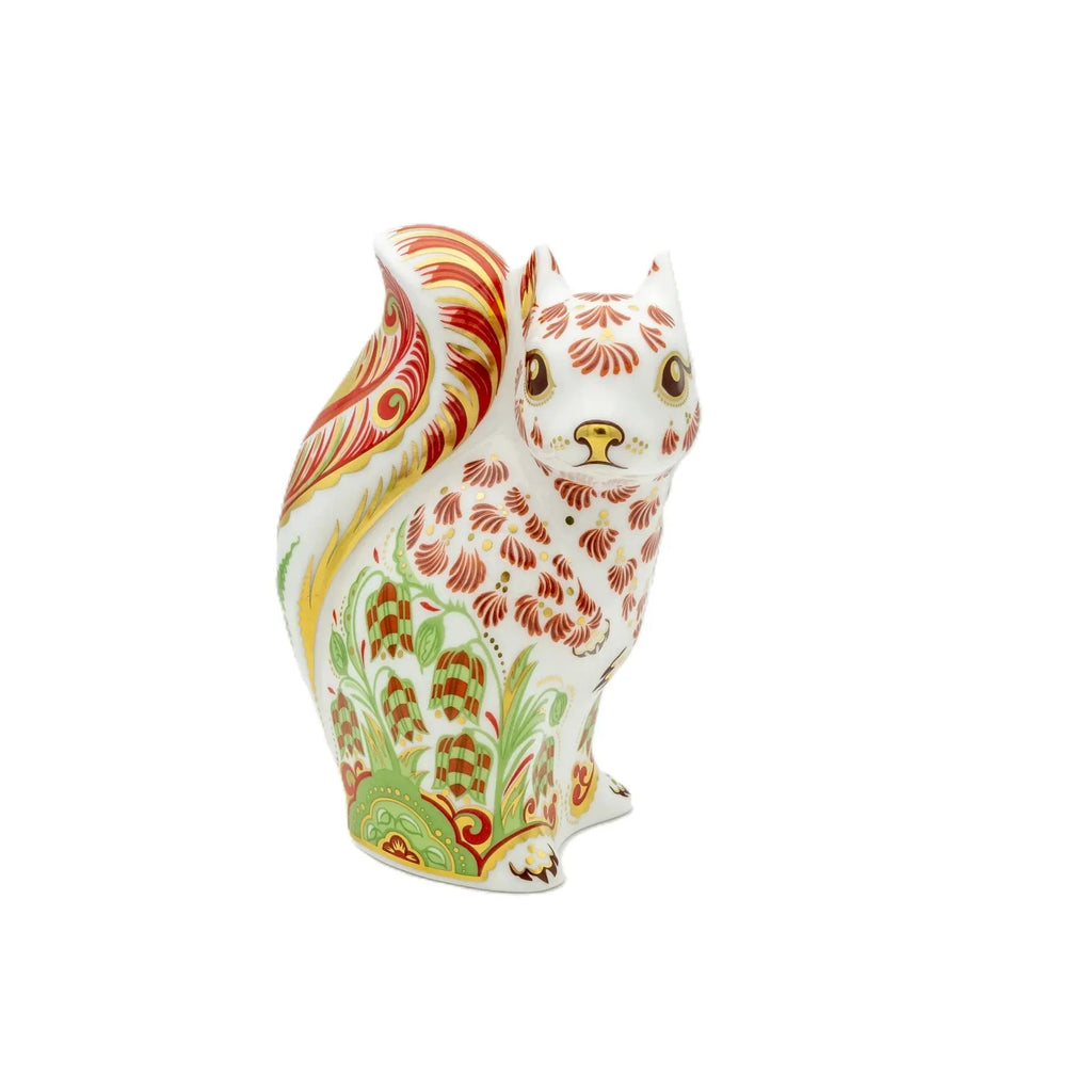 Royal Crown Derby Red Squirrel Paperweight