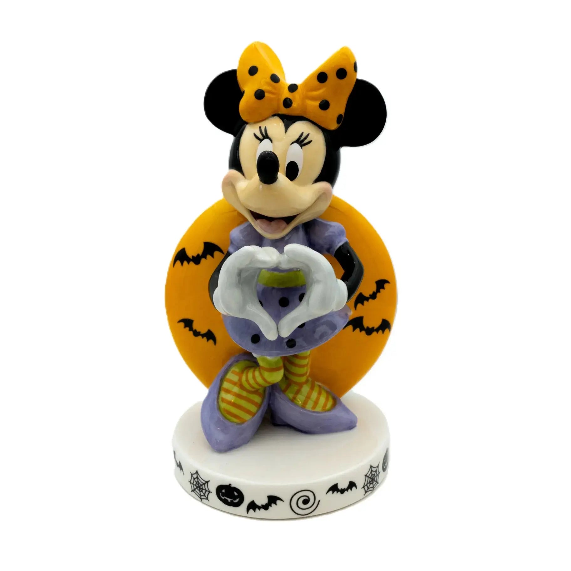 Disney Mickey Mouse & Friends Minnie Halloween Figurine Porcelain