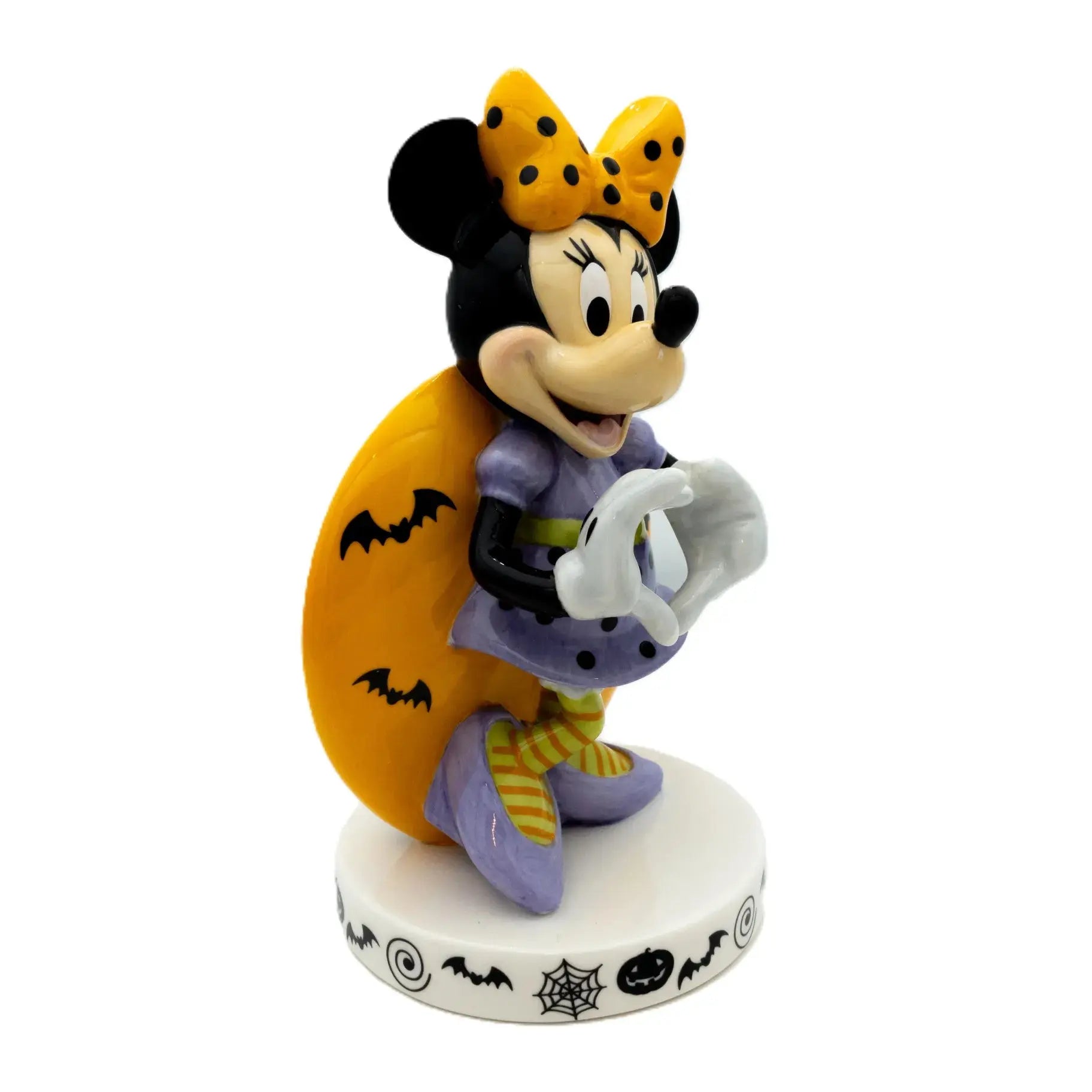 Disney Mickey Mouse & Friends Minnie Halloween Figurine Porcelain