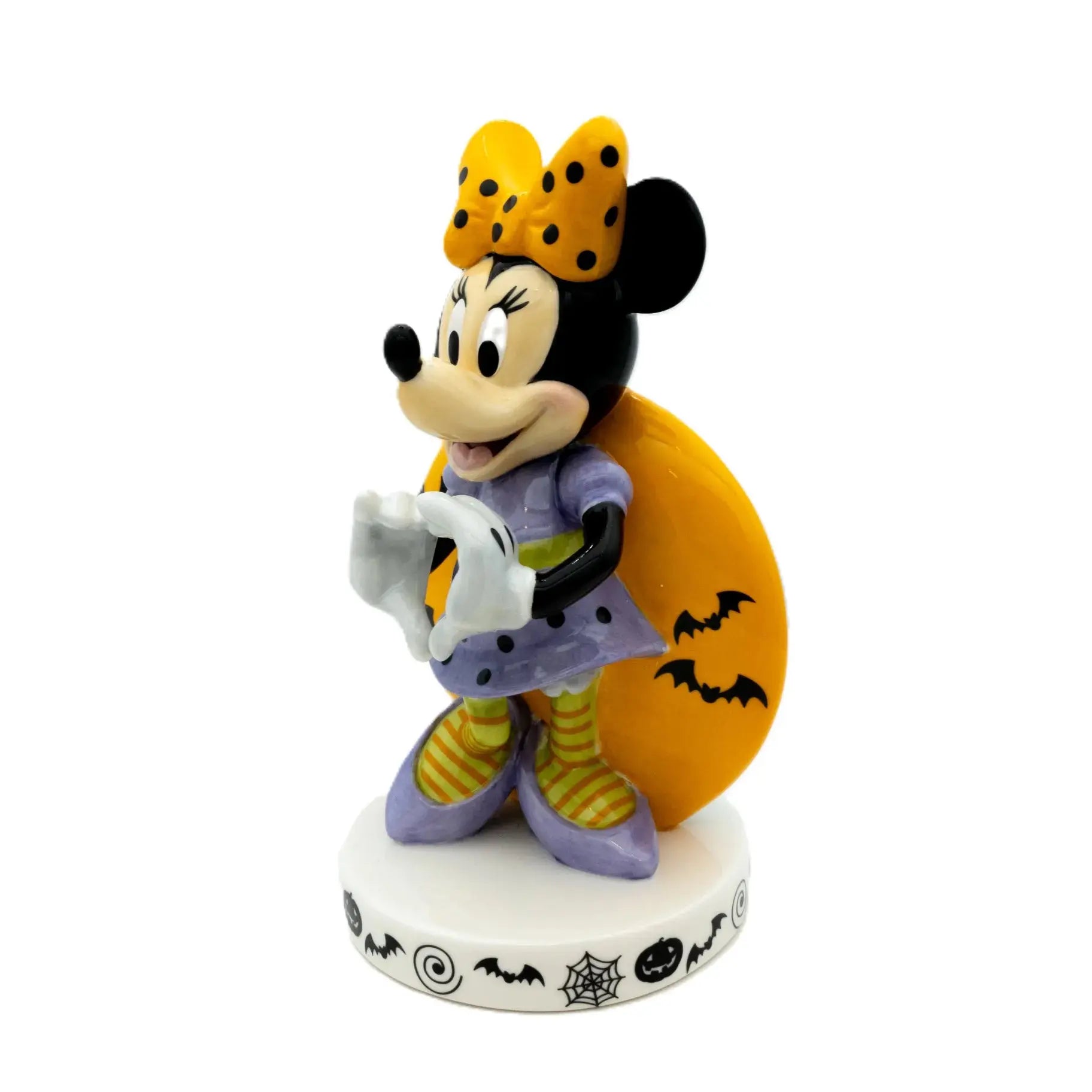 Disney Mickey Mouse & Friends Minnie Halloween Figurine Porcelain