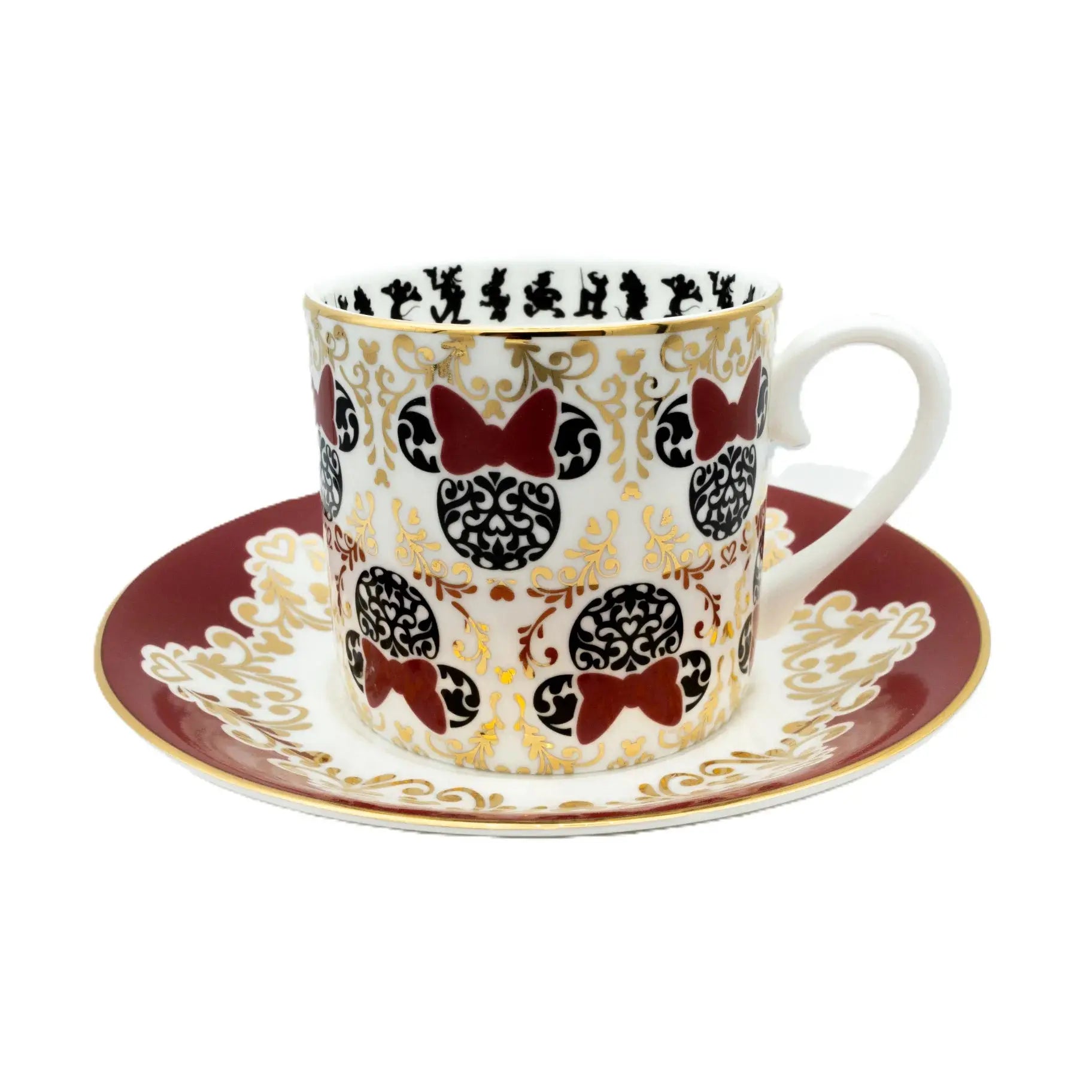 English Ladies Disney Mickey Mouse & Friends Minnie Modern Cup & Saucer