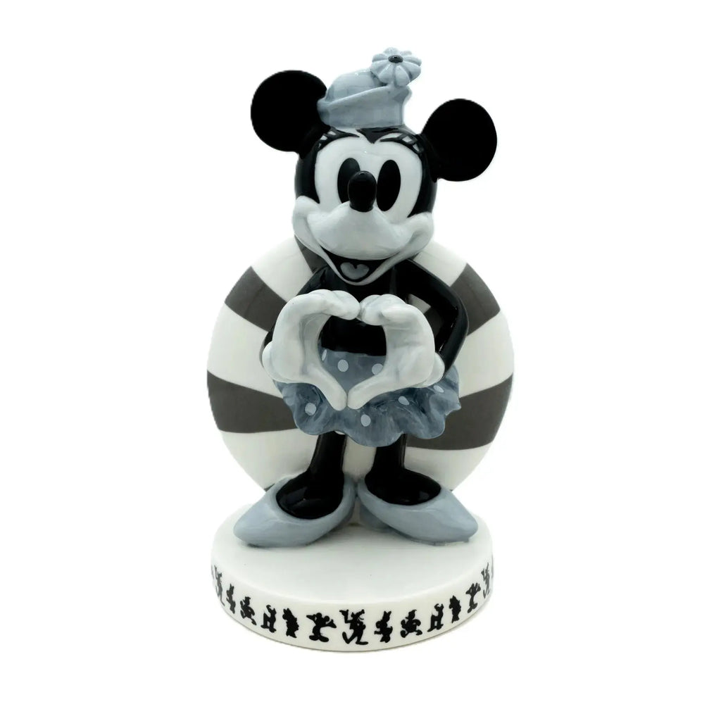 Disney Mickey Mouse & Friends Minnie Vintage Figurine Bone China Collectible
