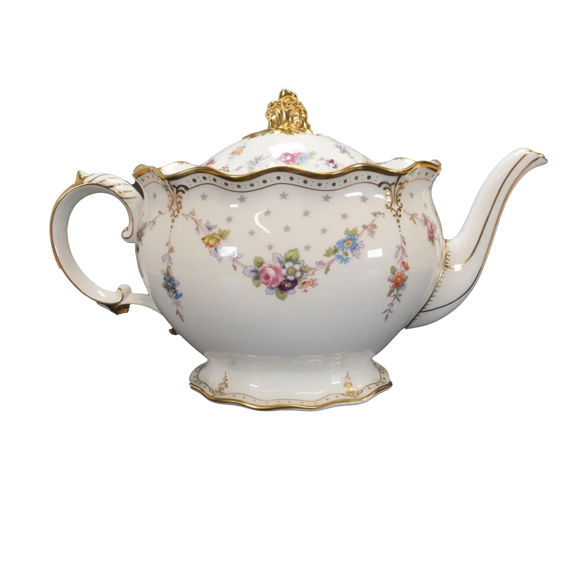 Royal Crown Derby Antoinette Teapot