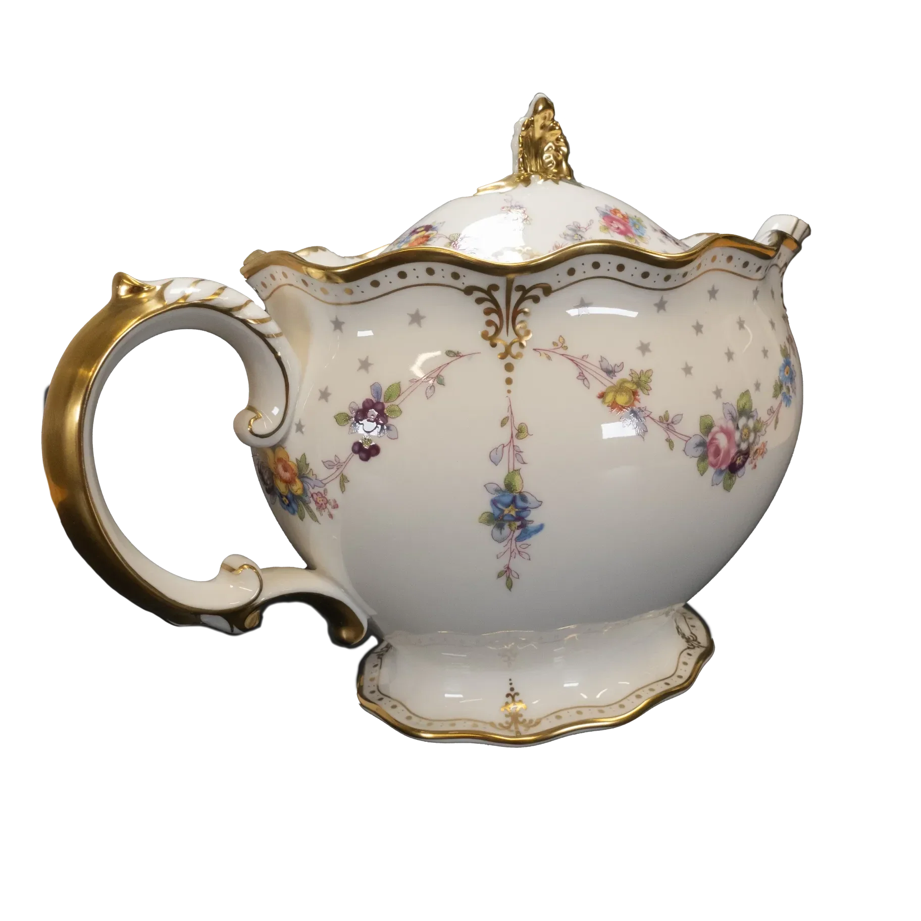 Royal Crown Derby Antoinette Teapot