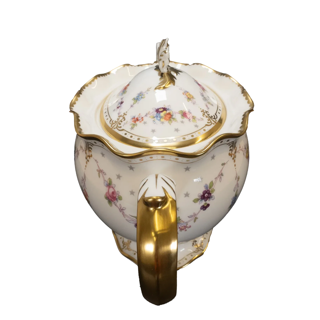 Royal Crown Derby Antoinette 3pc Tea Set (1)