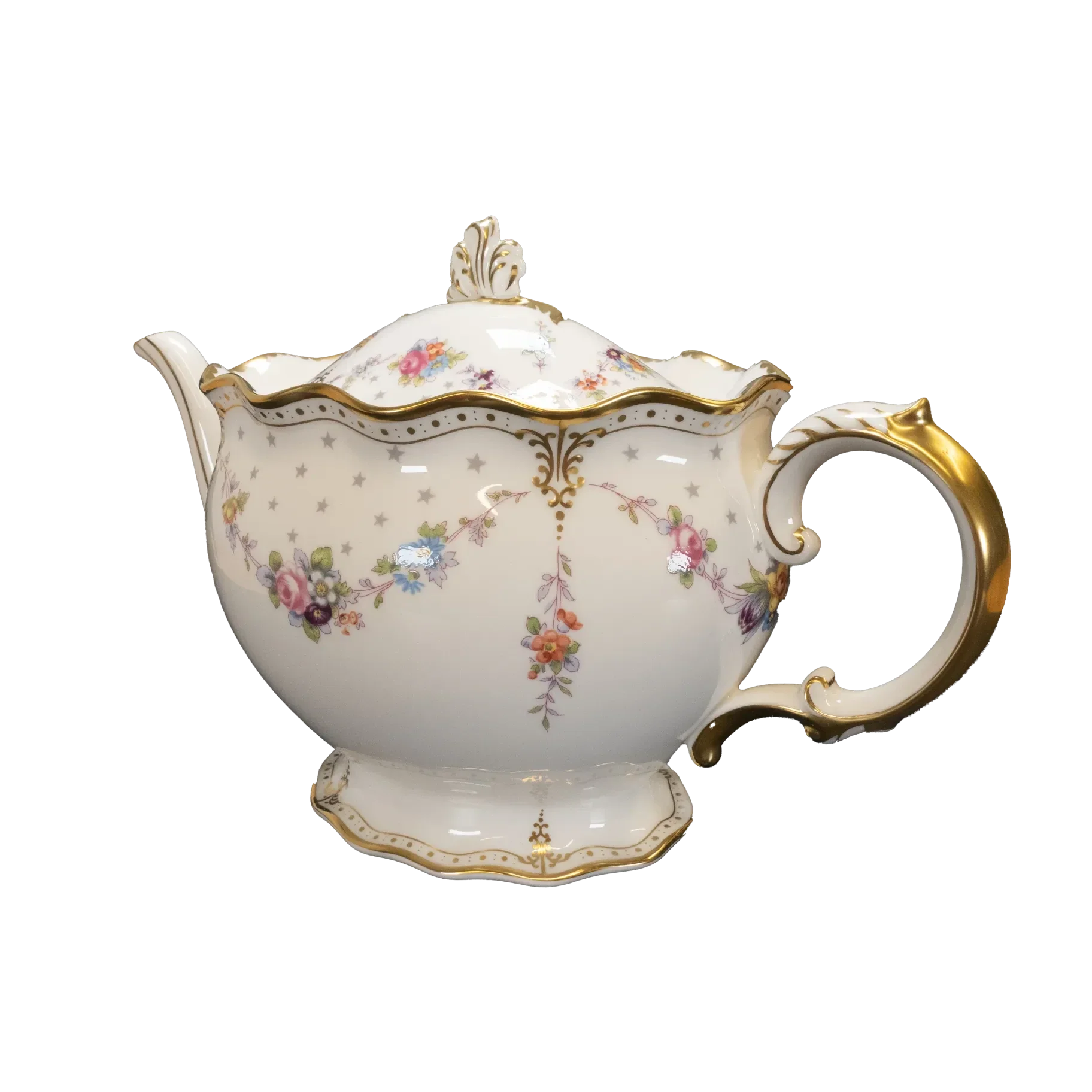 Royal Crown Derby Antoinette Teapot