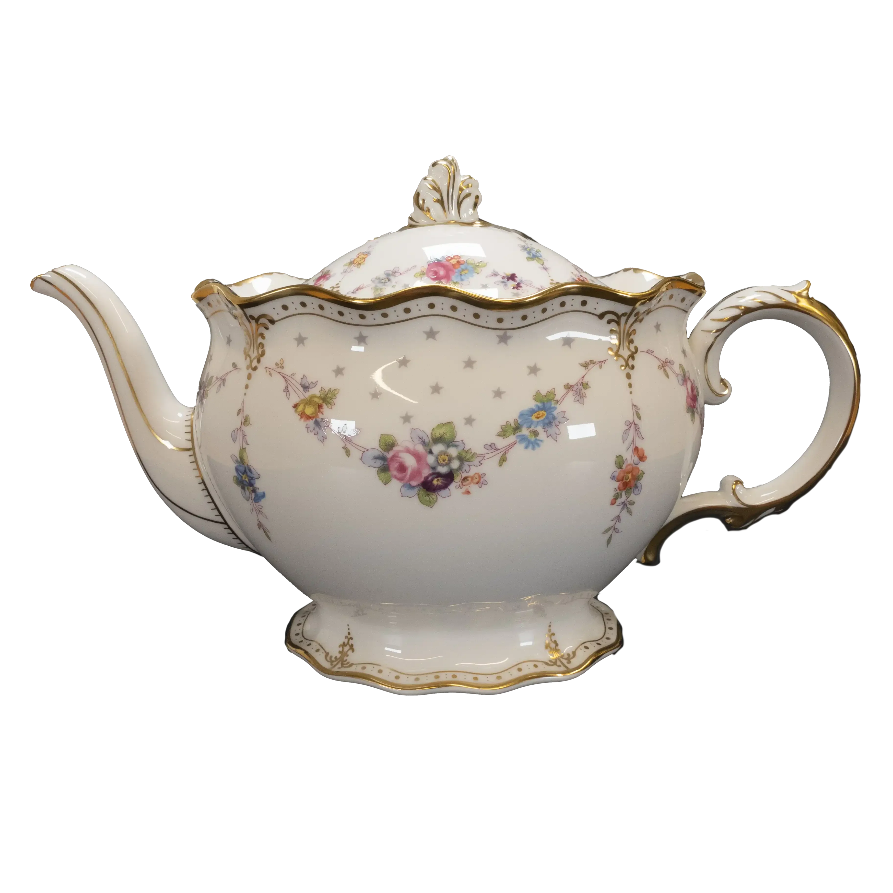 Royal Crown Derby Antoinette 3pc Tea Set (1)