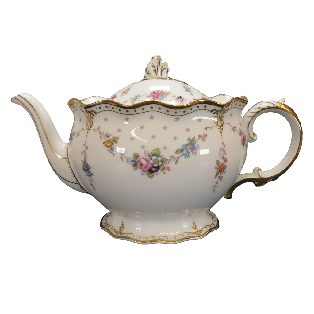 Royal Crown Derby Antoinette 3pc Tea Set (2)