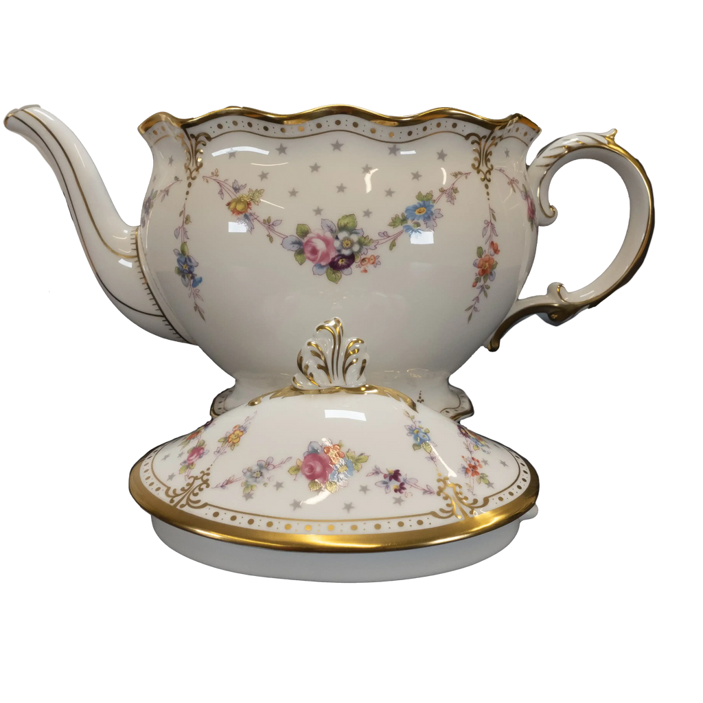 Royal Crown Derby Antoinette 3pc Tea Set (2)