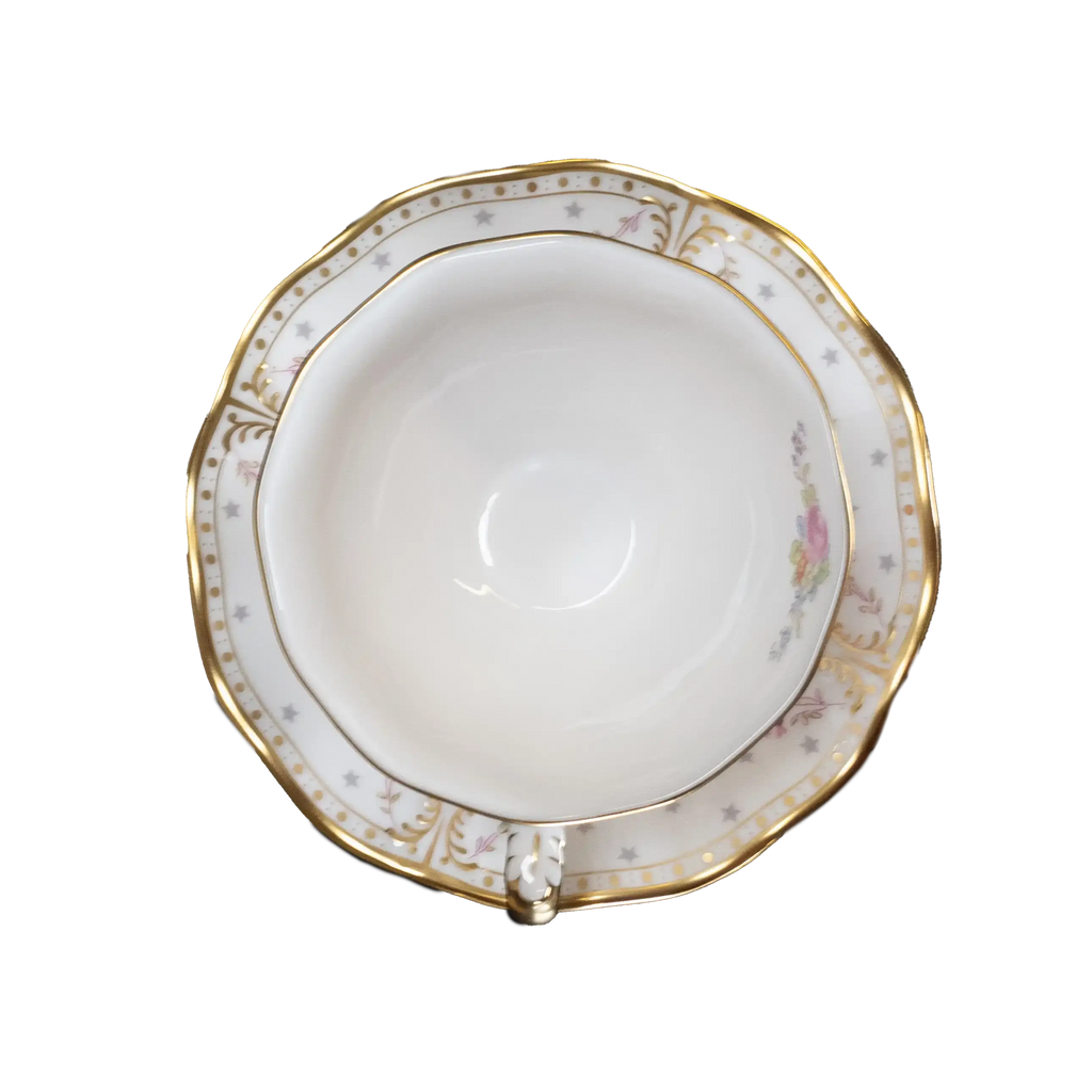 Royal Crown Derby Antoinette Tea Cup & Saucer