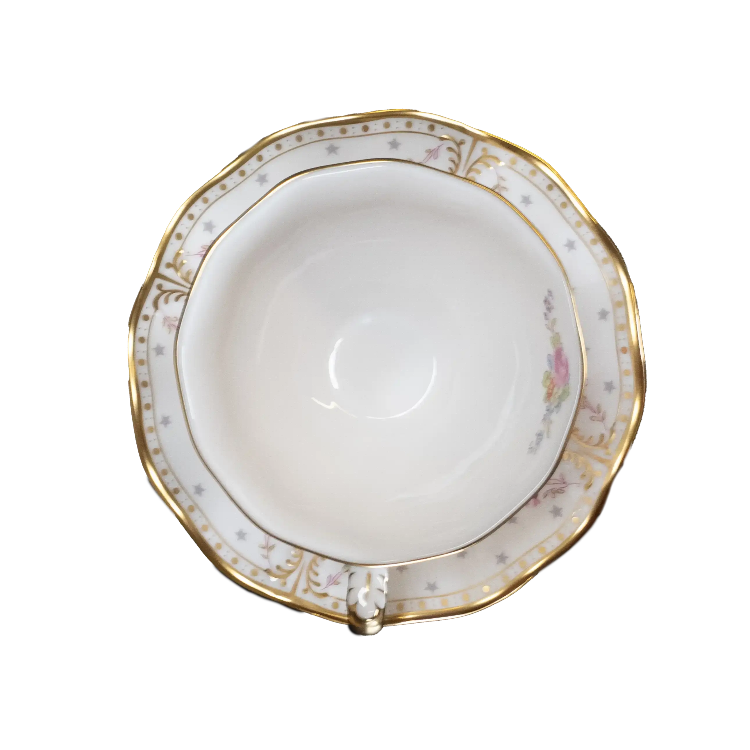 Royal Crown Derby Antoinette Tea Cup & Saucer