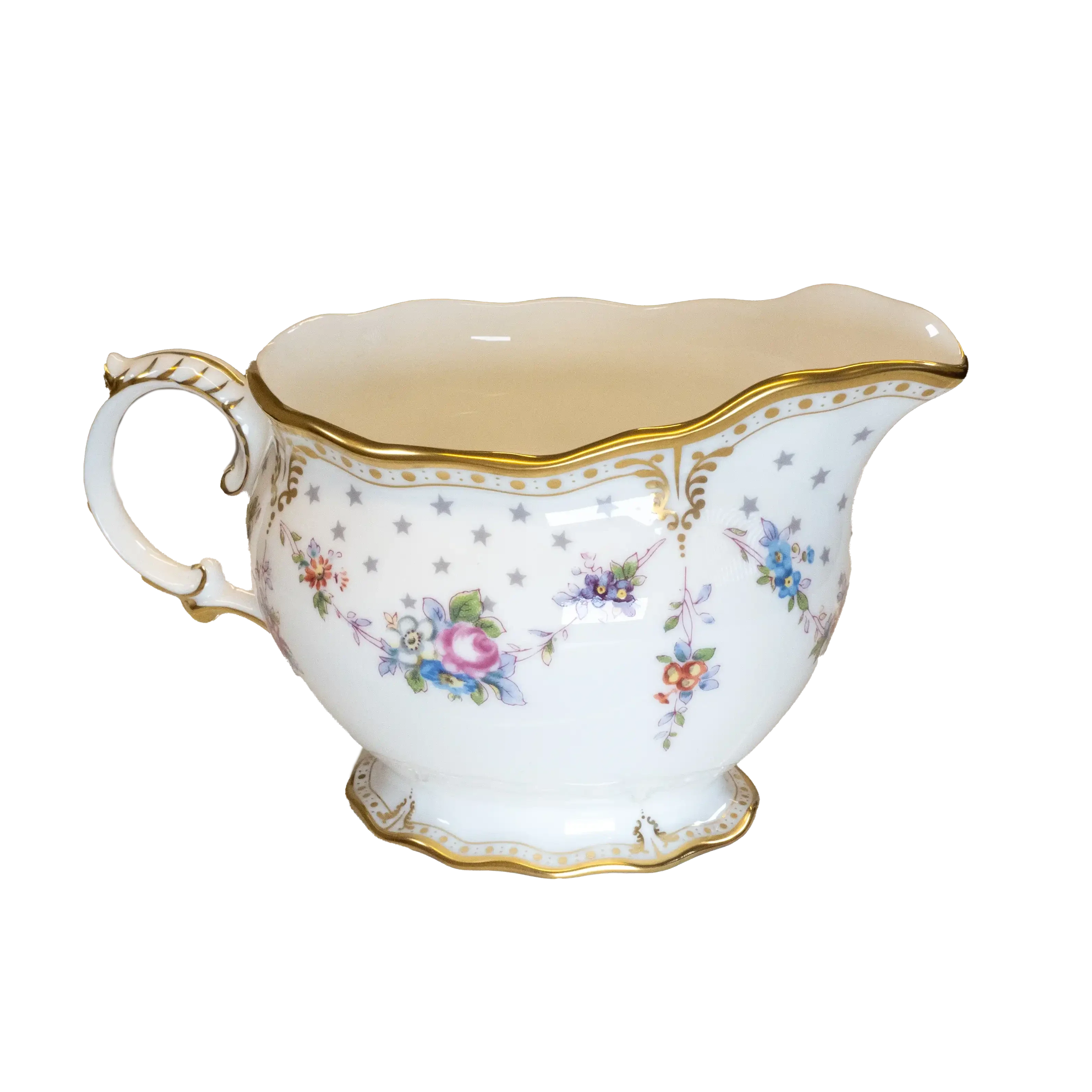 Royal Crown Derby Antoinette 3pc Tea Set (2)