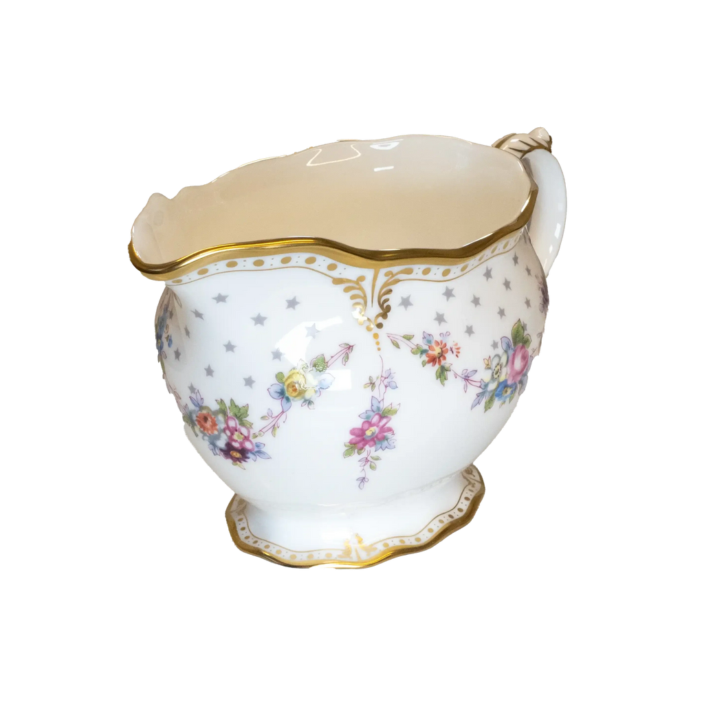 Royal Crown Derby Antoinette Cream Milk Jug