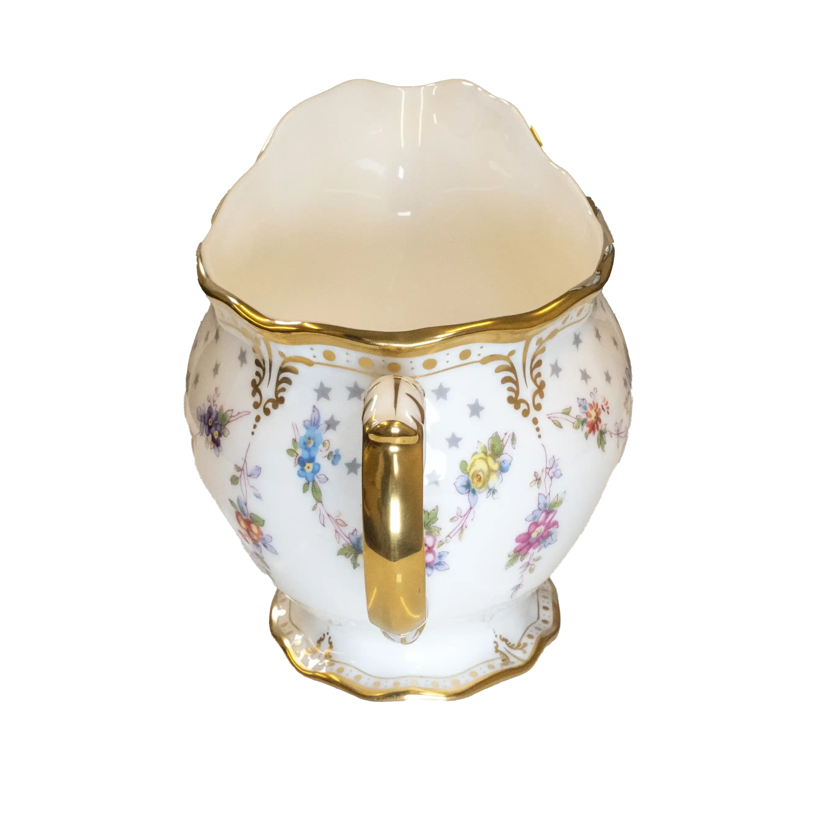 Royal Crown Derby Antoinette Cream Milk Jug