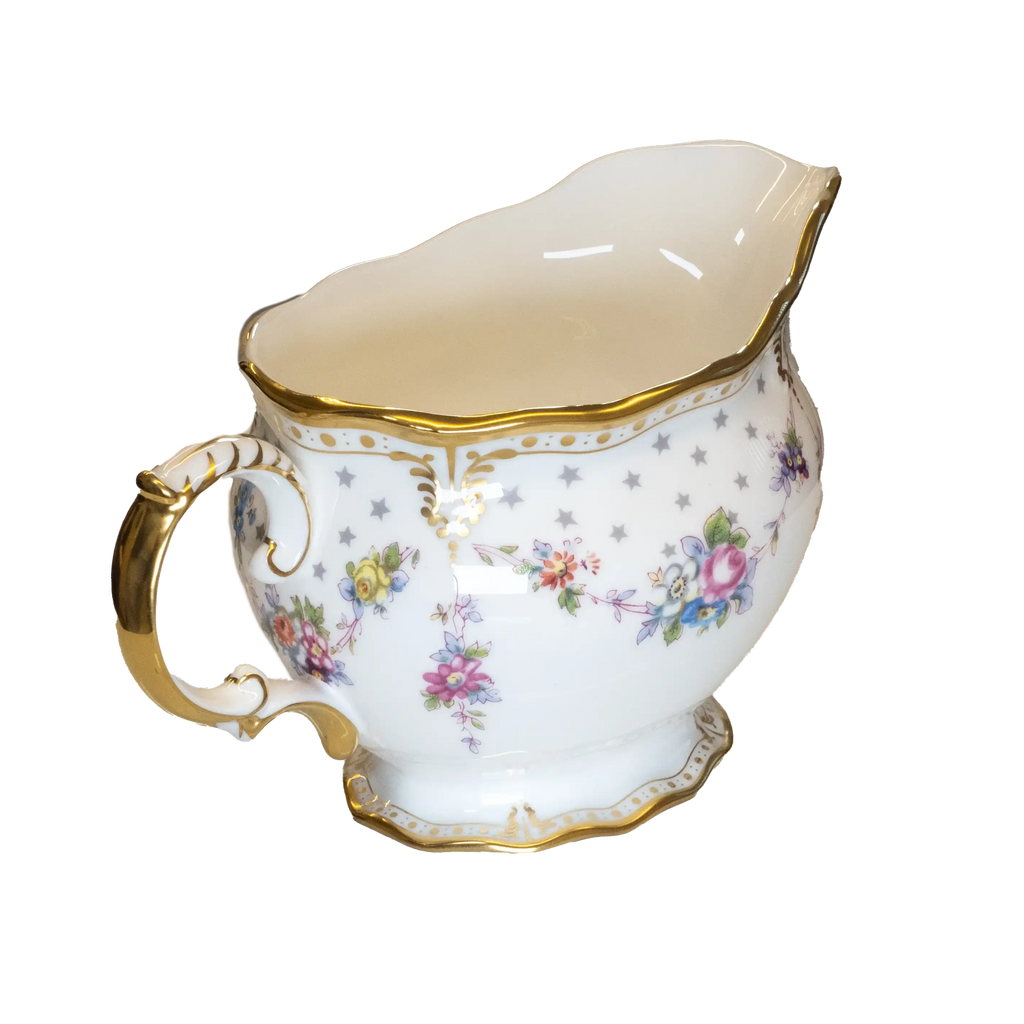 Royal Crown Derby Antoinette Cream Milk Jug