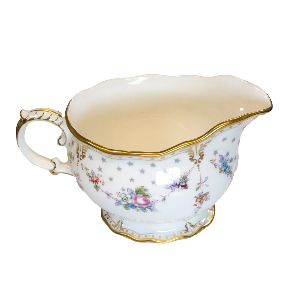 Royal Crown Derby Antoinette Cream Milk Jug
