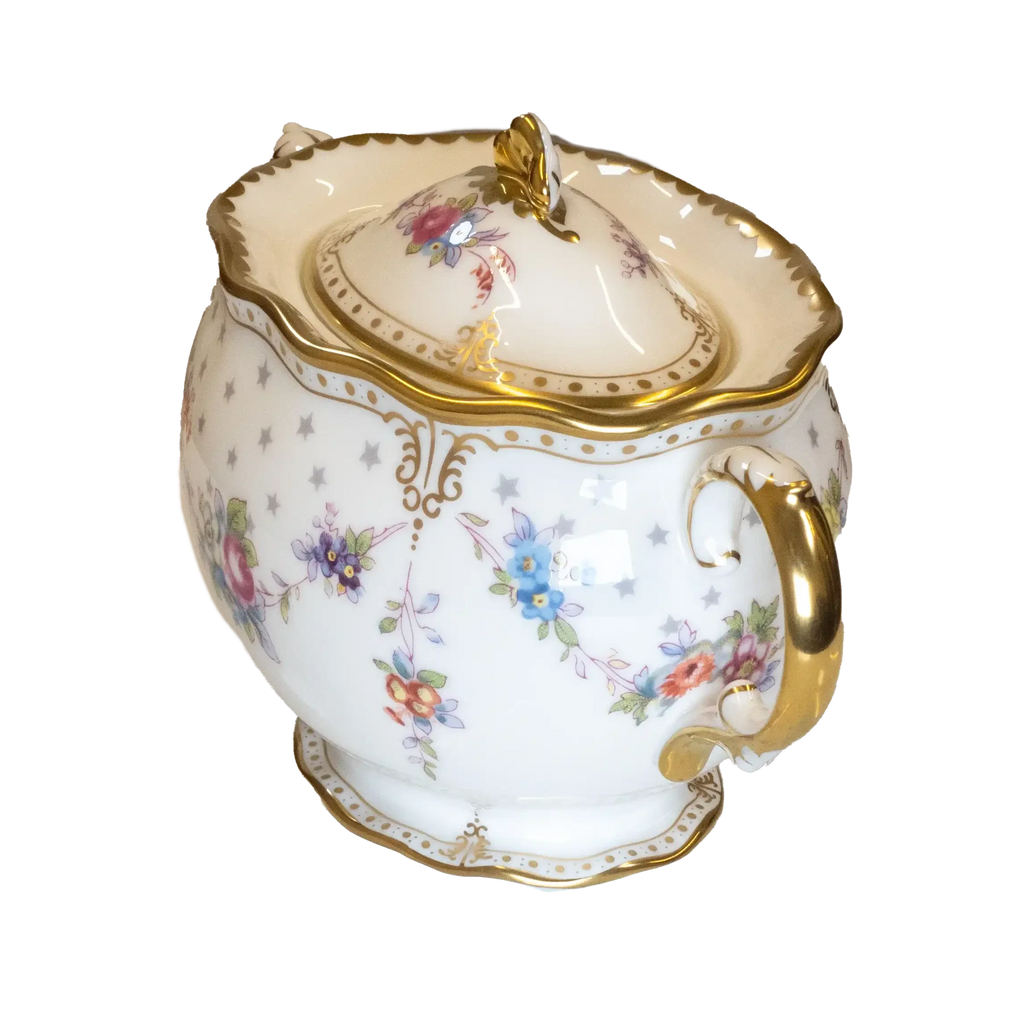 Royal Crown Derby Antoinette Covered Sugar Bowl