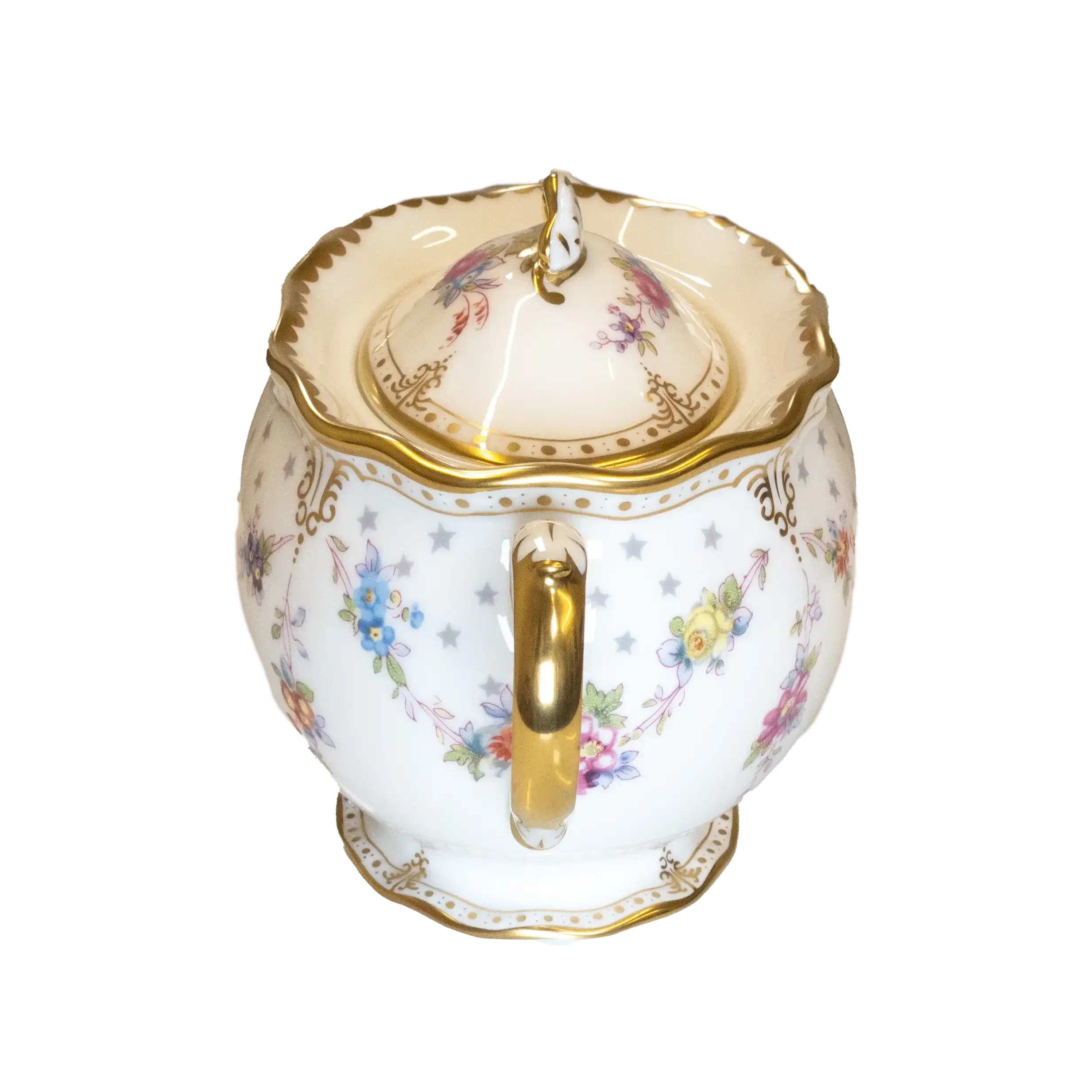 Royal Crown Derby Antoinette Covered Sugar Bowl