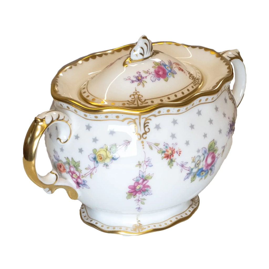 Royal Crown Derby Antoinette Covered Sugar Bowl