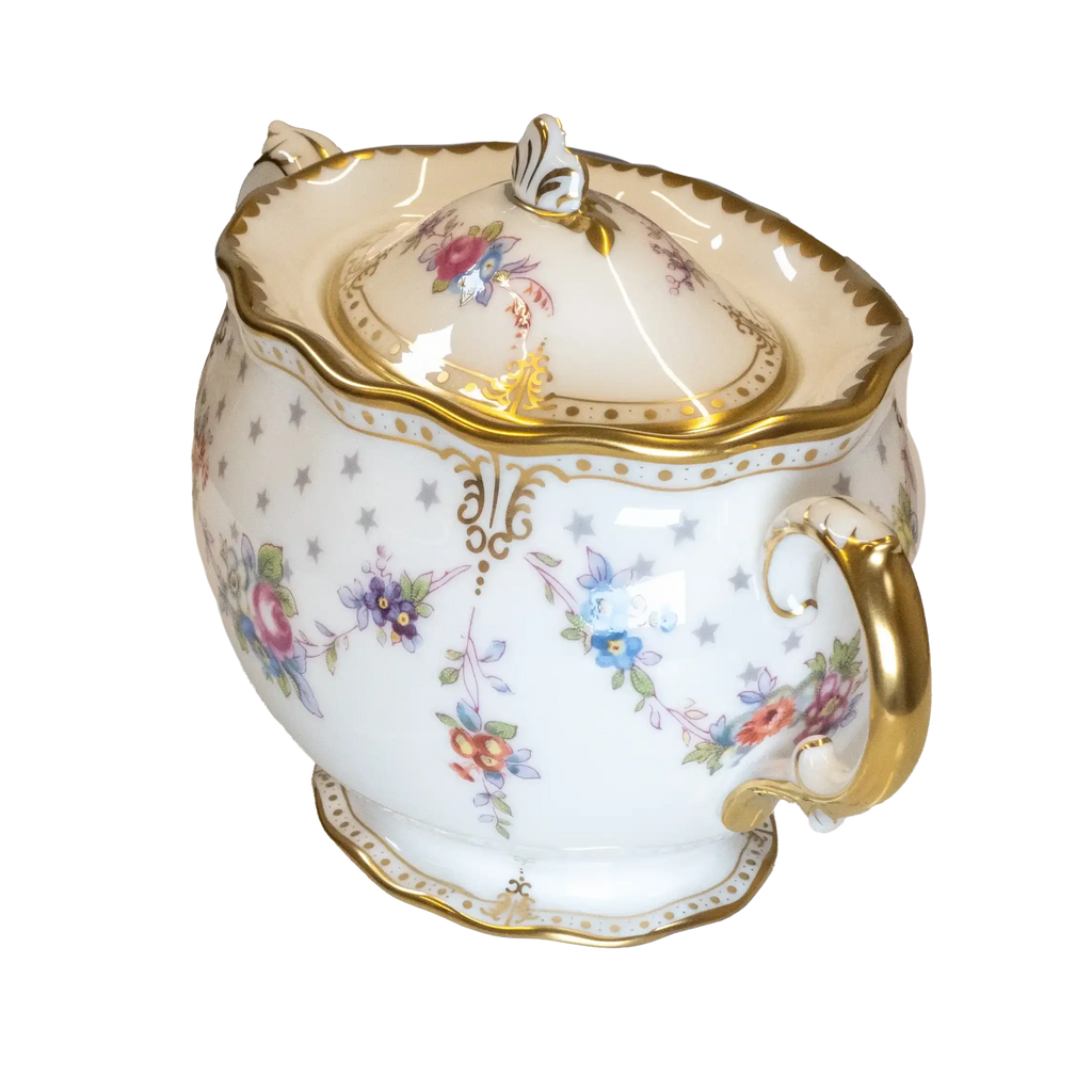 Royal Crown Derby Antoinette Covered Sugar Bowl