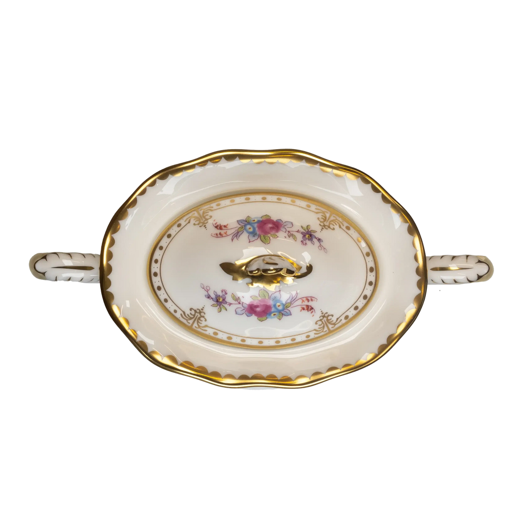 Royal Crown Derby Antoinette Covered Sugar Bowl