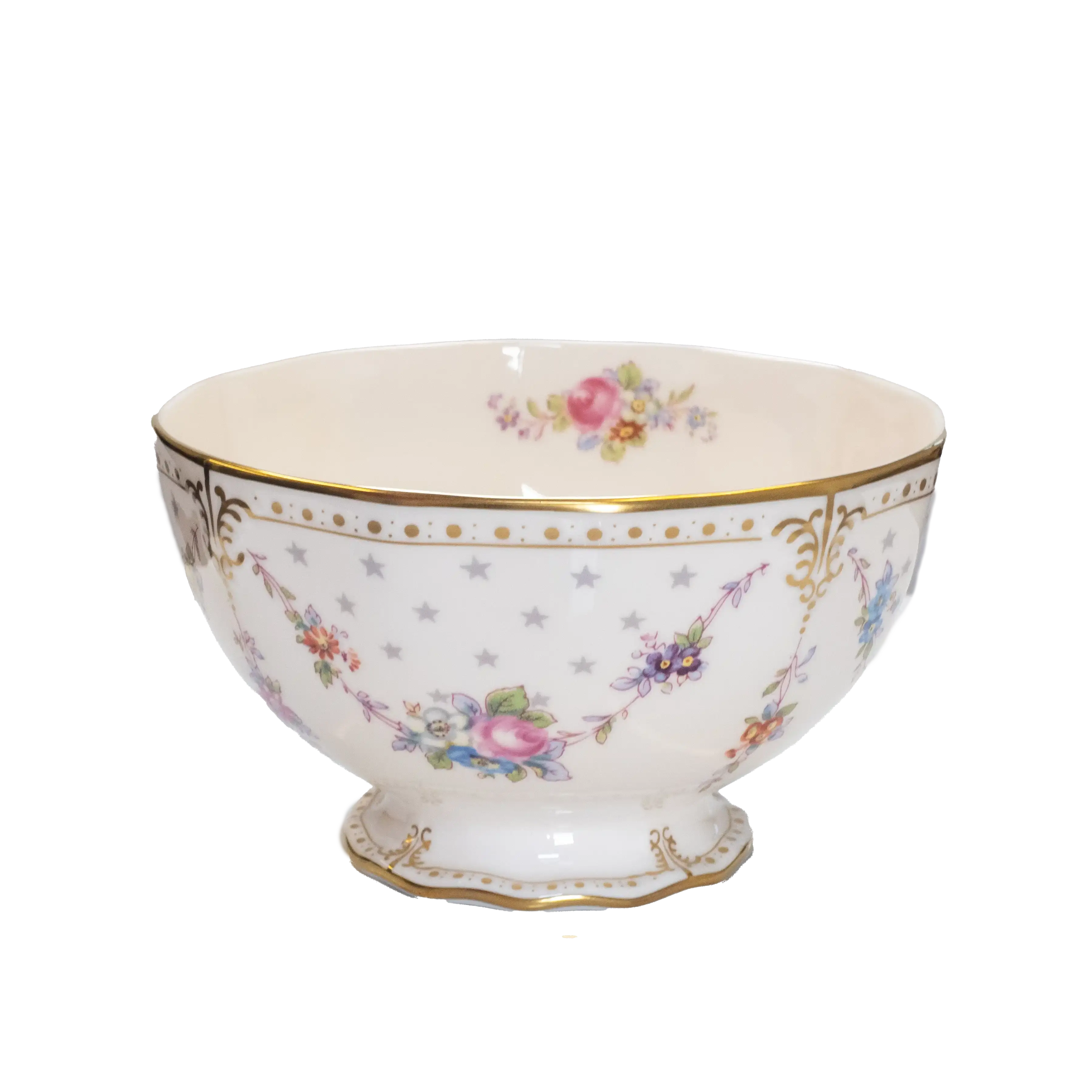 Royal Crown Derby Antoinette Small Open Sugar Bowl