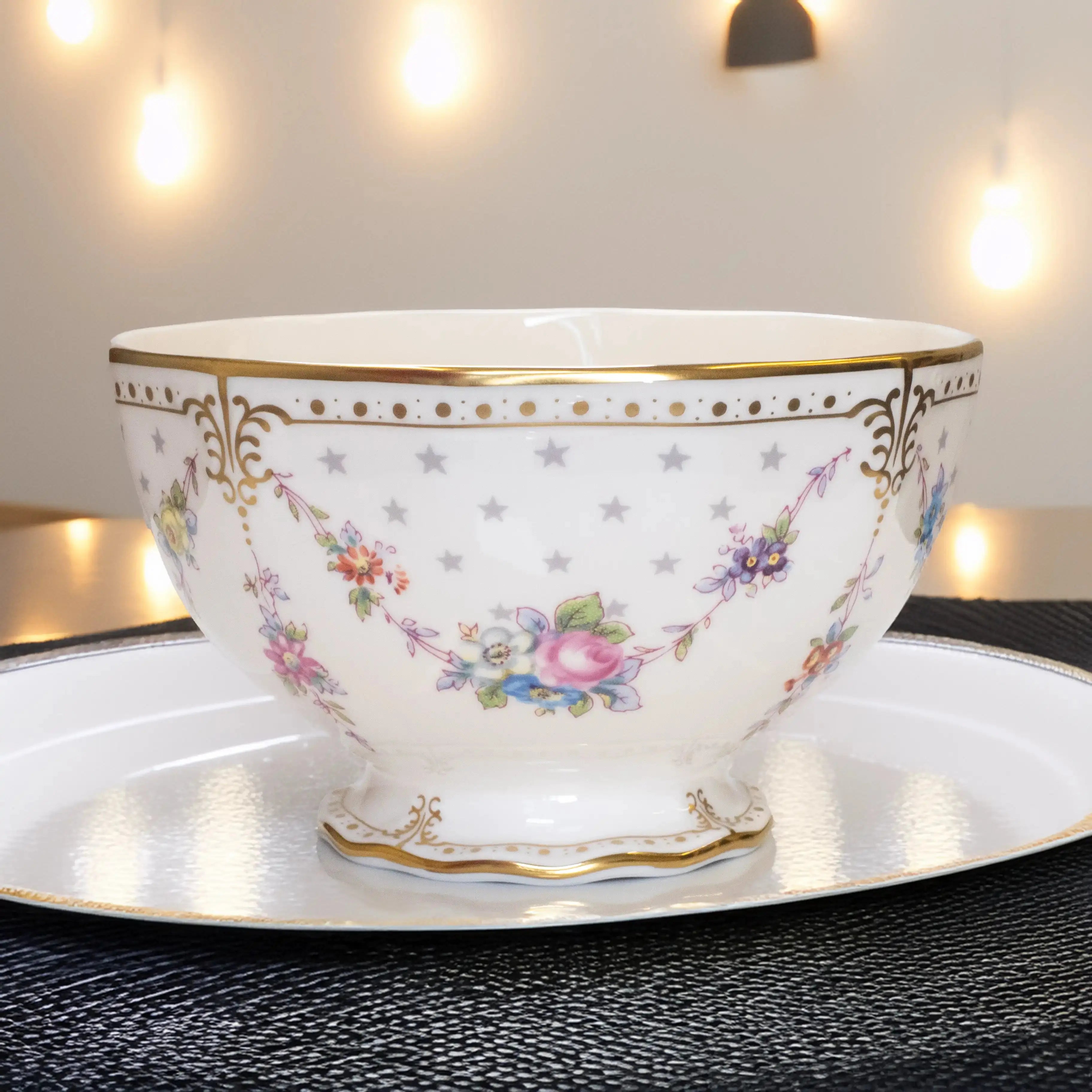 Royal Crown Derby Antoinette Small Open Sugar Bowl