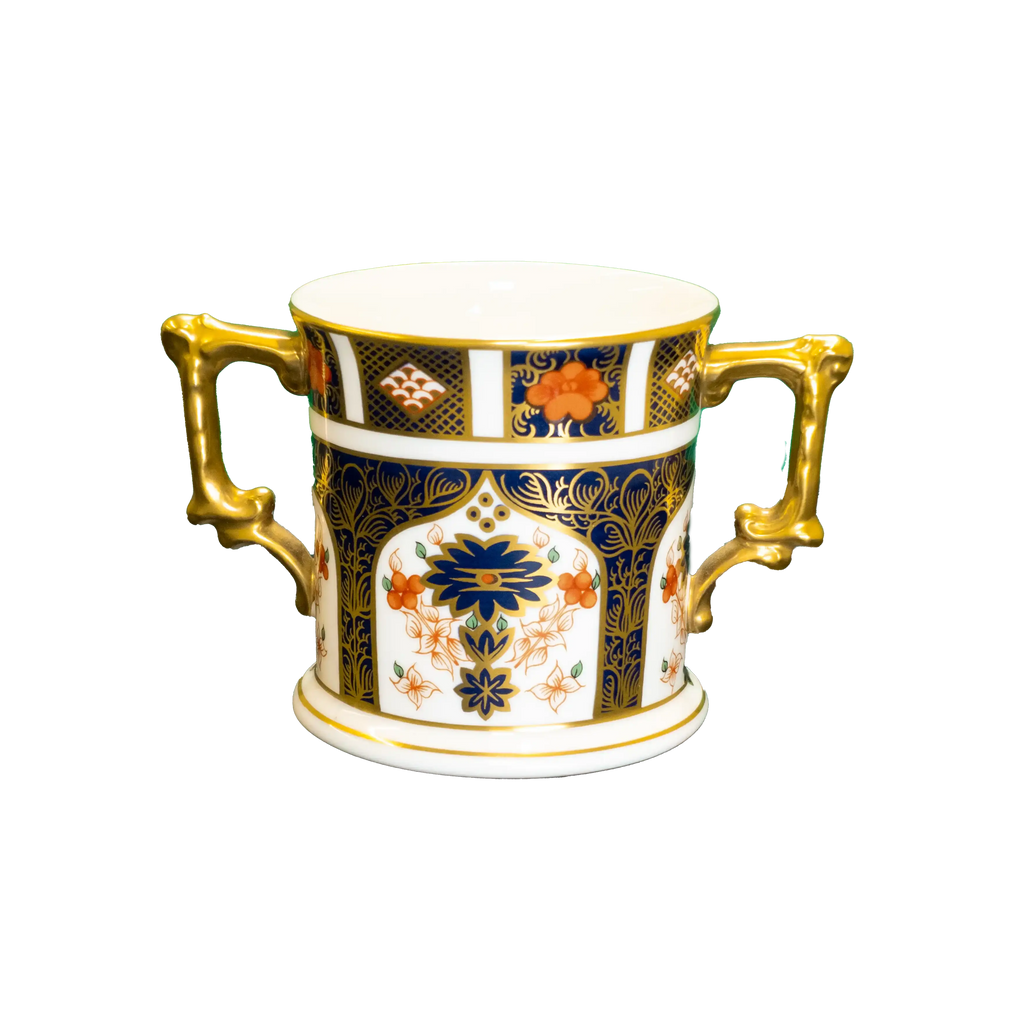 Royal Crown Derby Imari 1128 Miniature Loving Cup