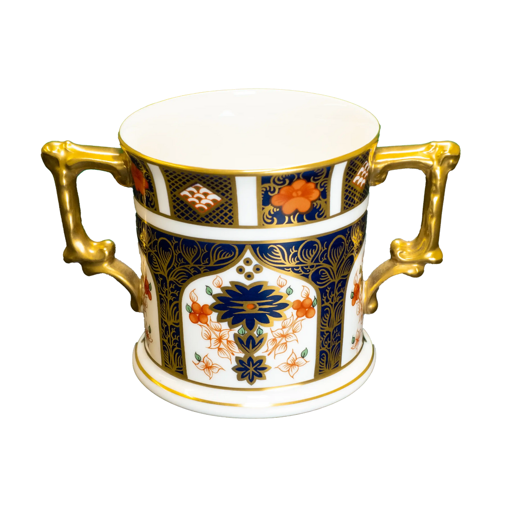 Royal Crown Derby Imari 1128 Miniature Loving Cup