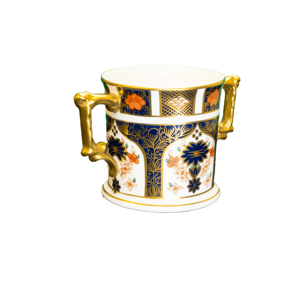 Royal Crown Derby Imari 1128 Miniature Loving Cup
