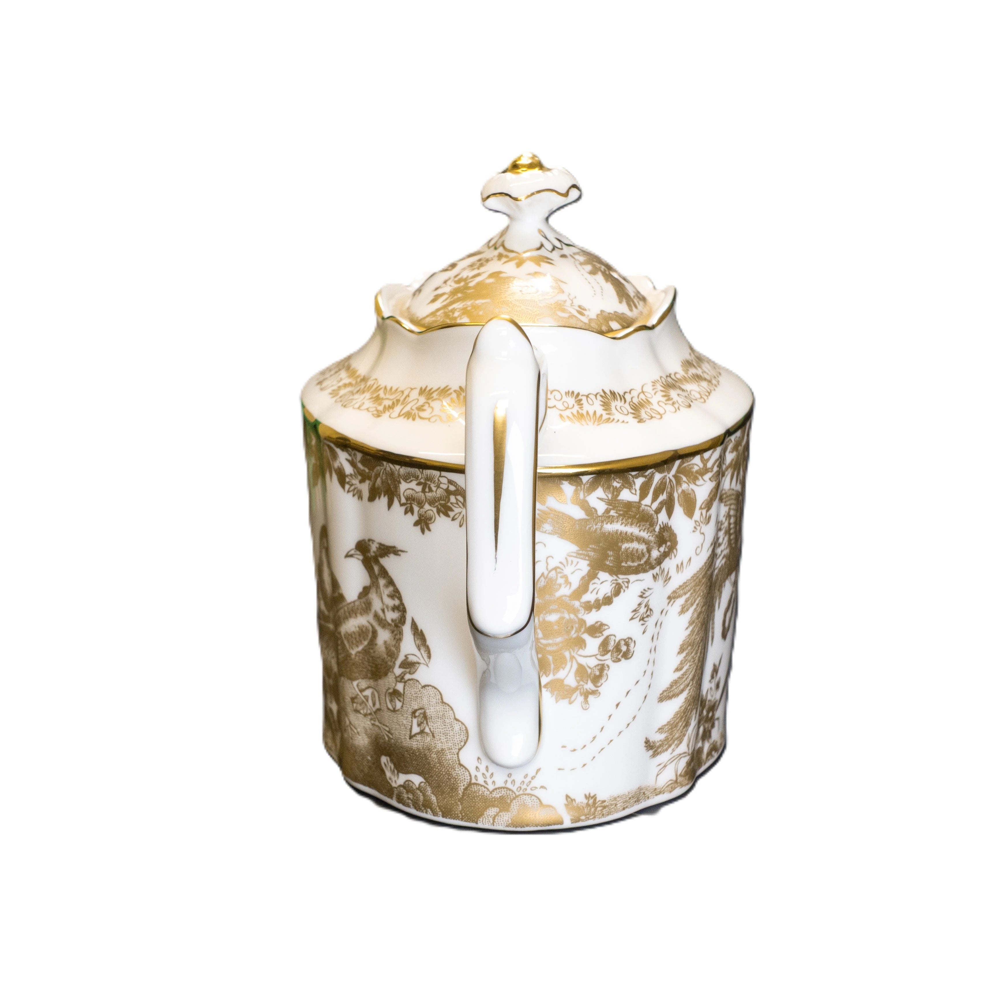 Royal Crown Derby Gold Aves Teapot