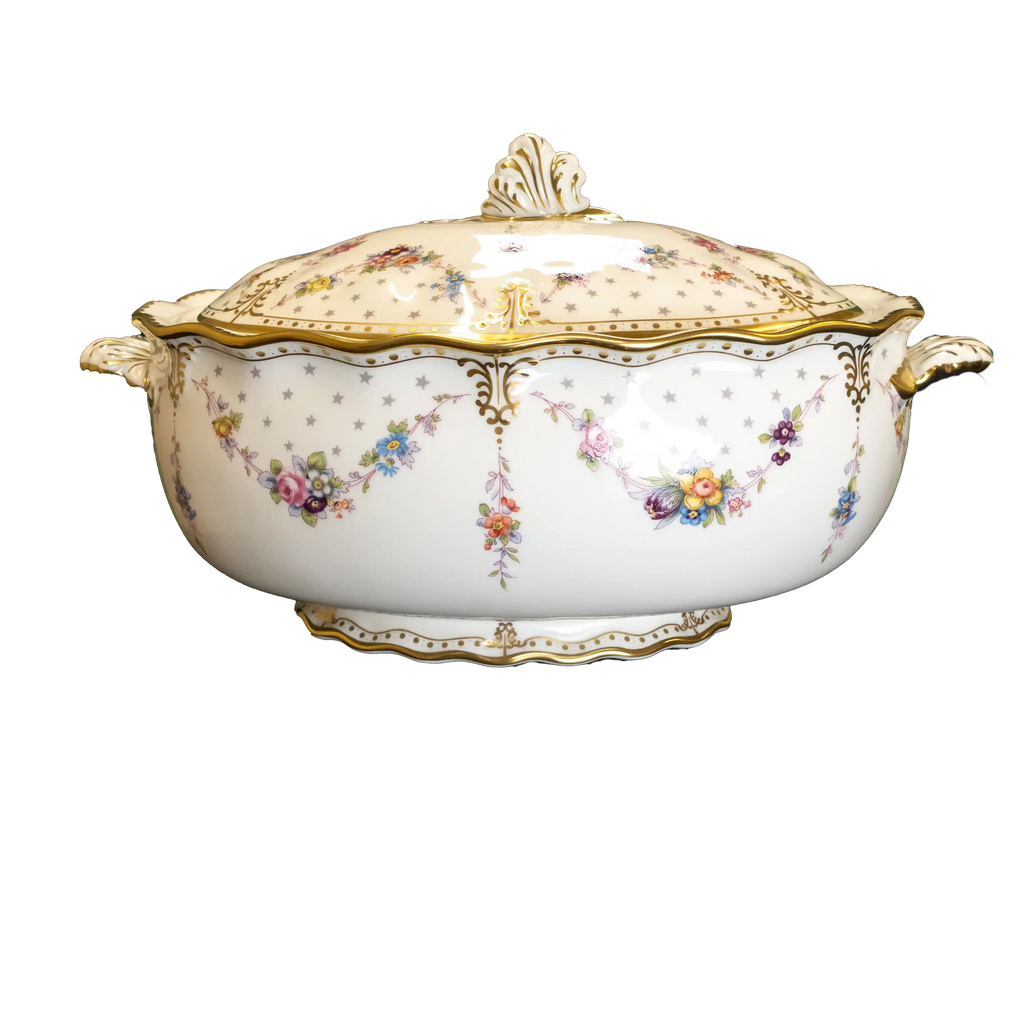 Royal Crown Derby Antoinette Soup Tureen