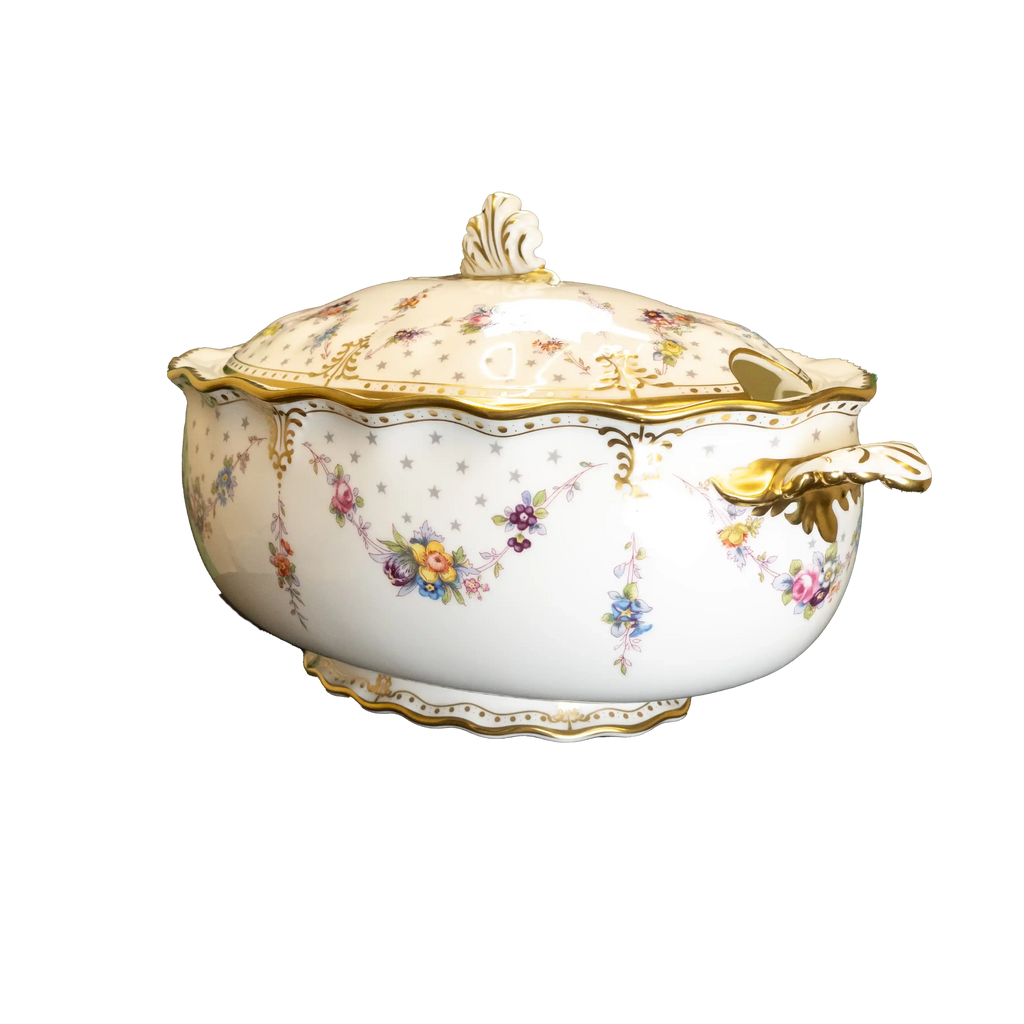 Royal Crown Derby Antoinette Soup Tureen