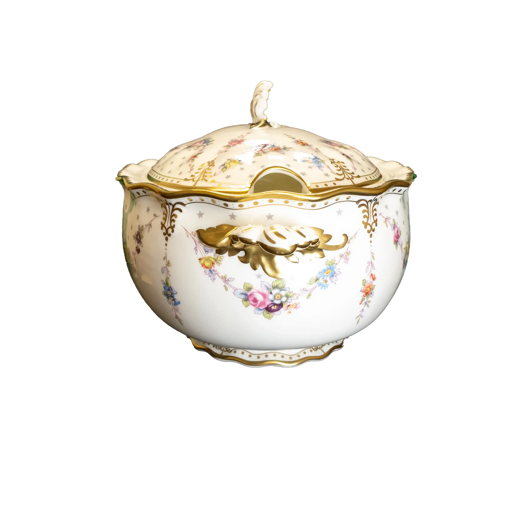 Royal Crown Derby Antoinette Soup Tureen