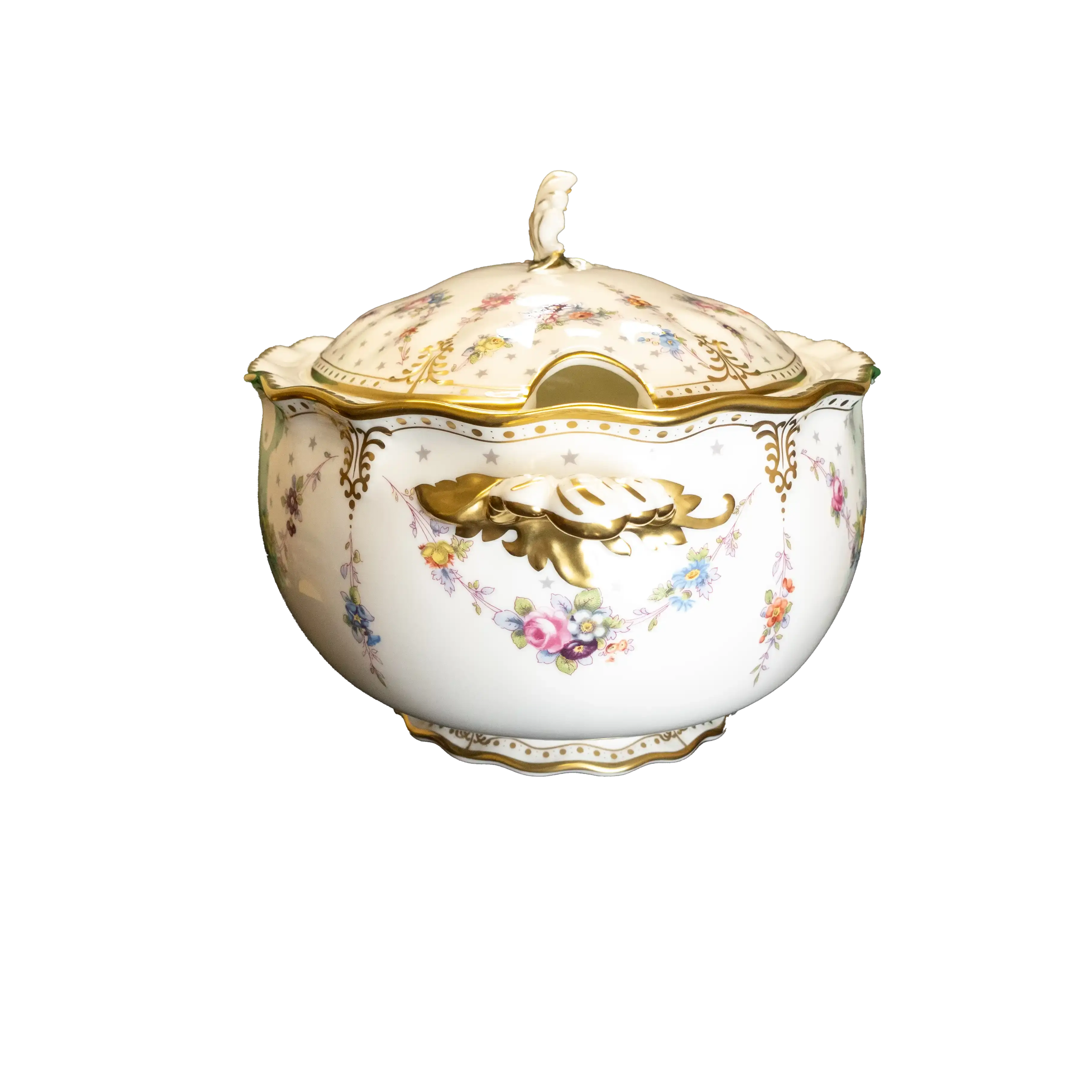 Royal Crown Derby Antoinette Soup Tureen