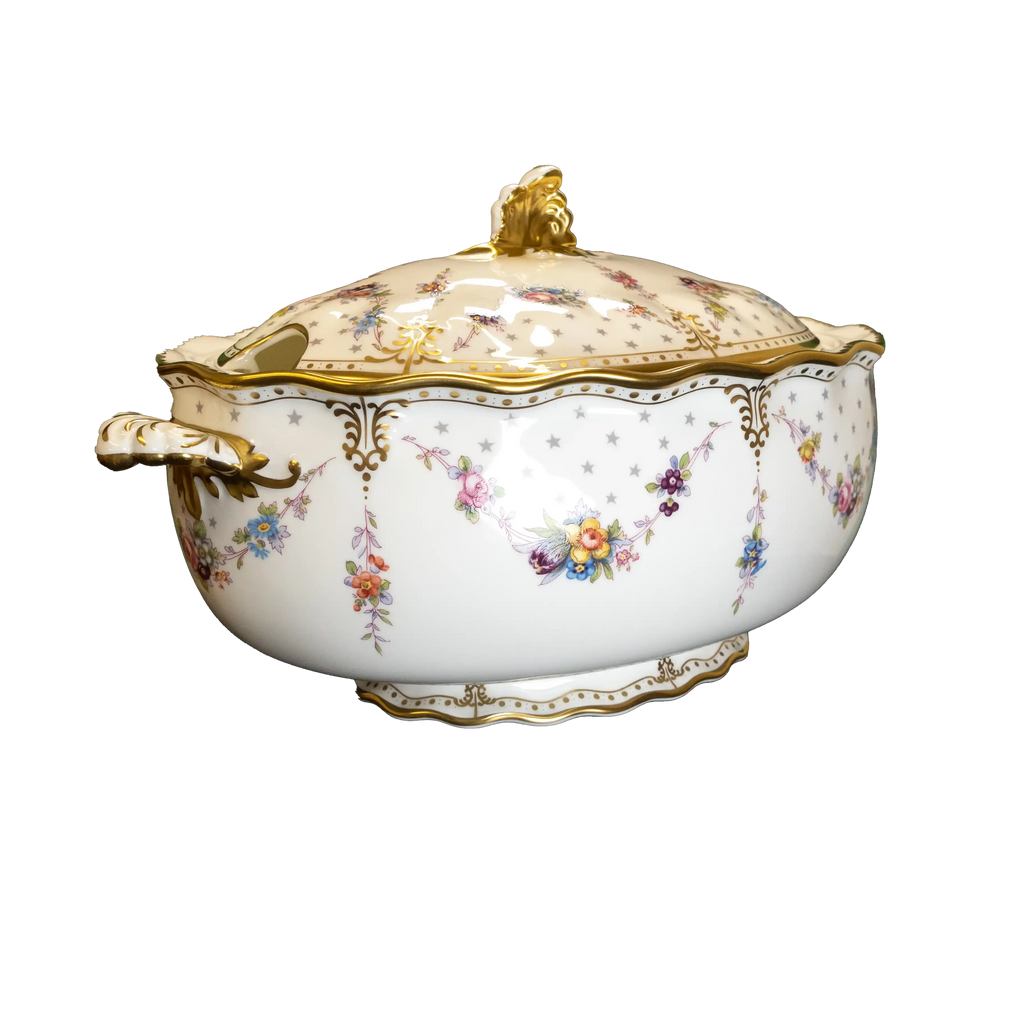 Royal Crown Derby Antoinette Soup Tureen