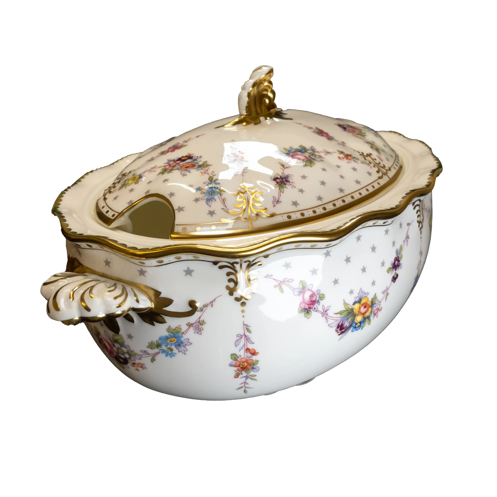 Royal Crown Derby Antoinette Soup Tureen