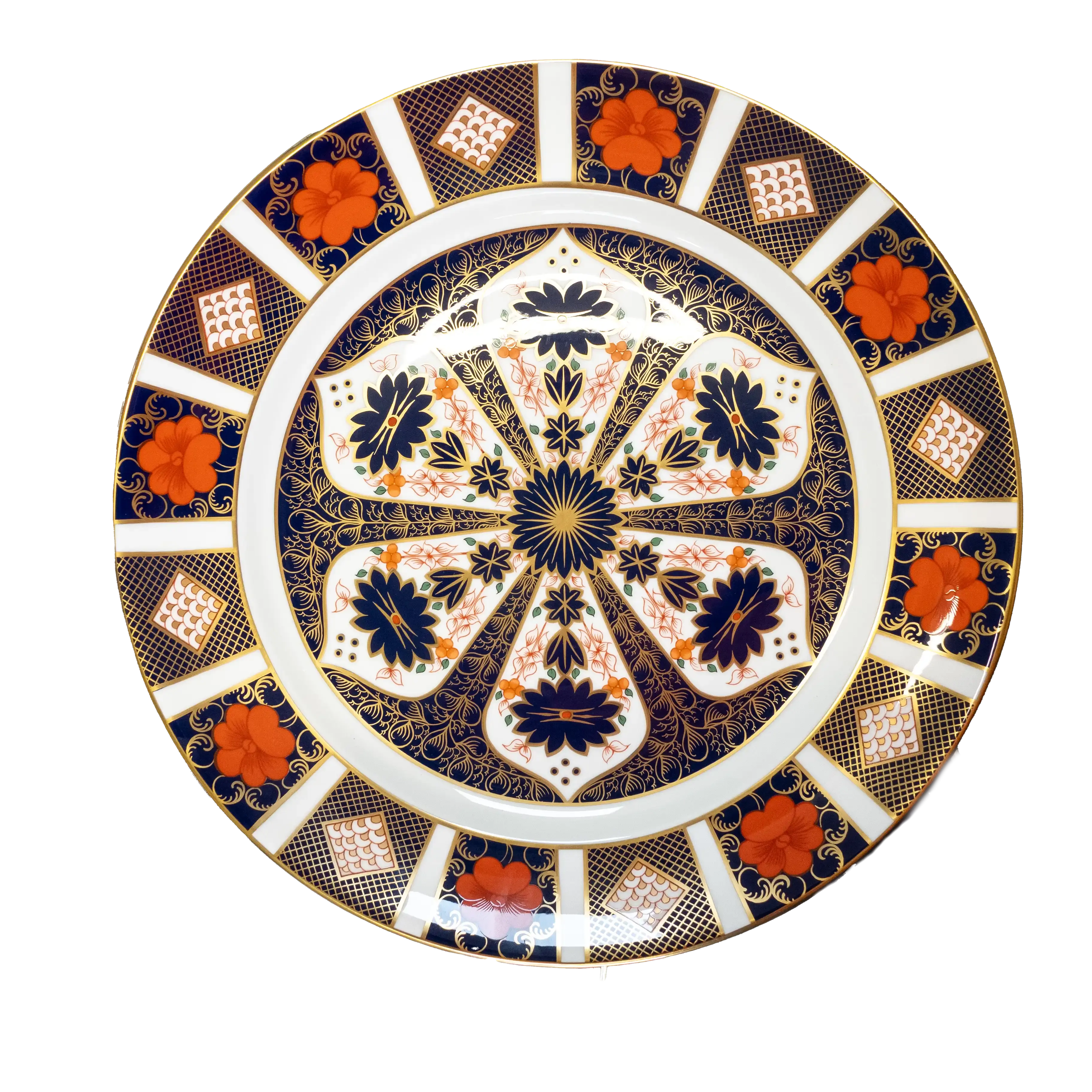 Royal Crown Derby Imari 1128 Chop Plate Bone China