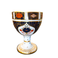 Royal Crown Derby Imari 1128 Porcelain Chalice Goblet