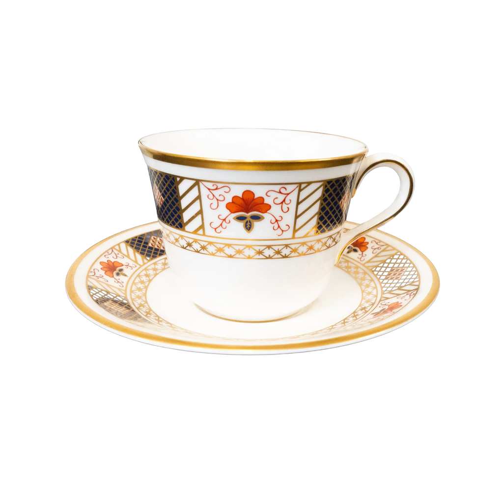 Royal Crown Derby Border Tea Set