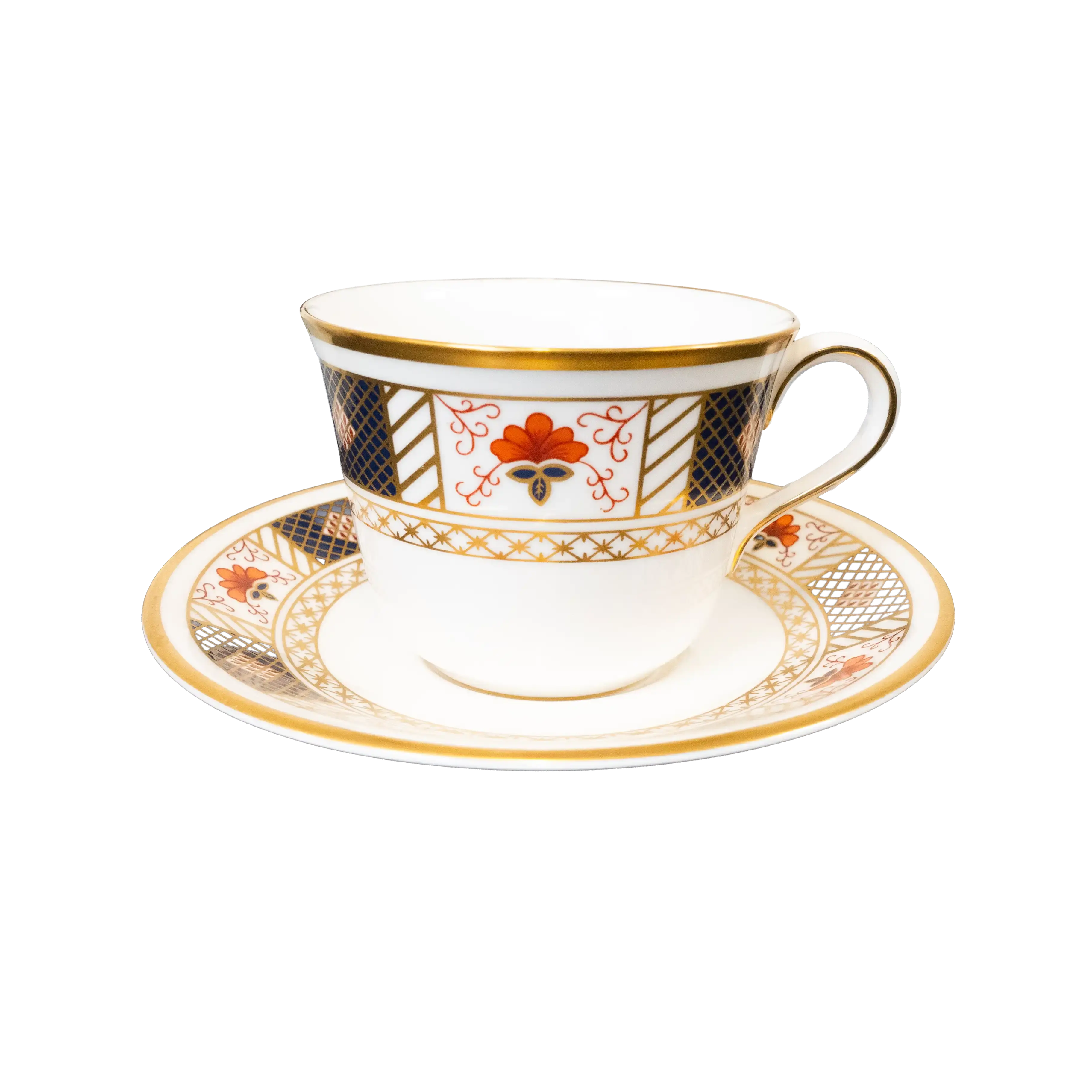 Royal Crown Derby Border Tea Set