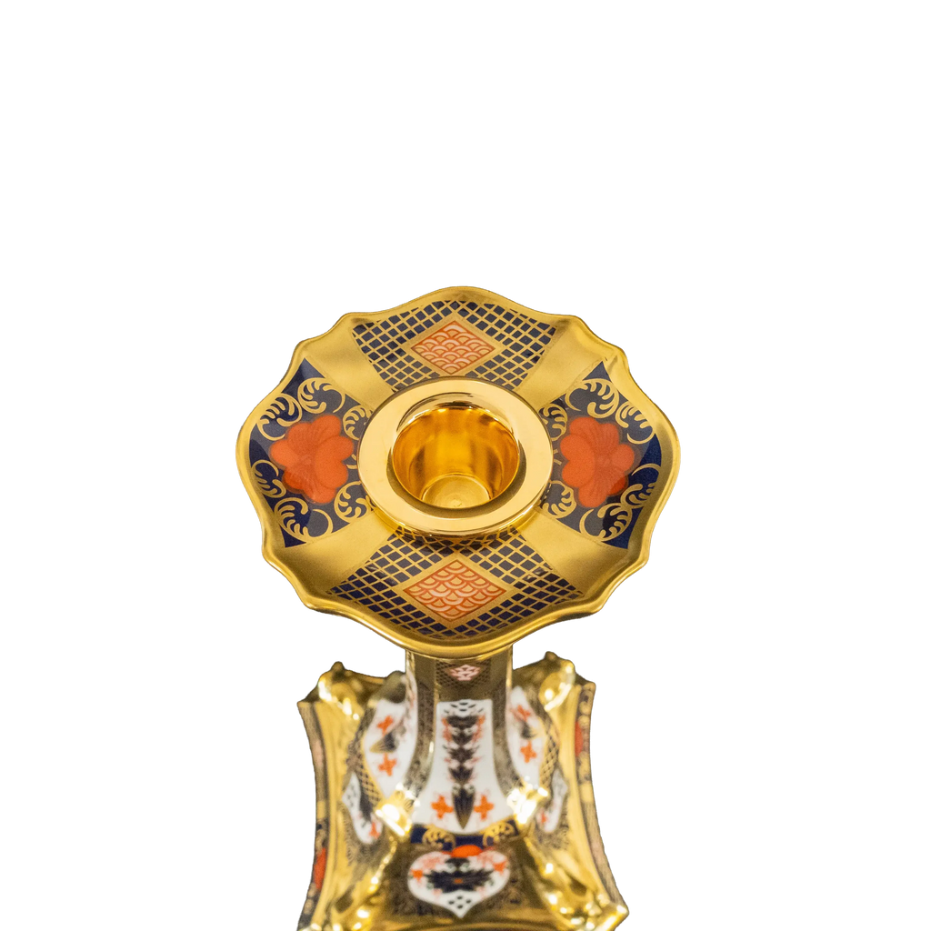 Royal Crown Derby Imari SGB Large Candlestick