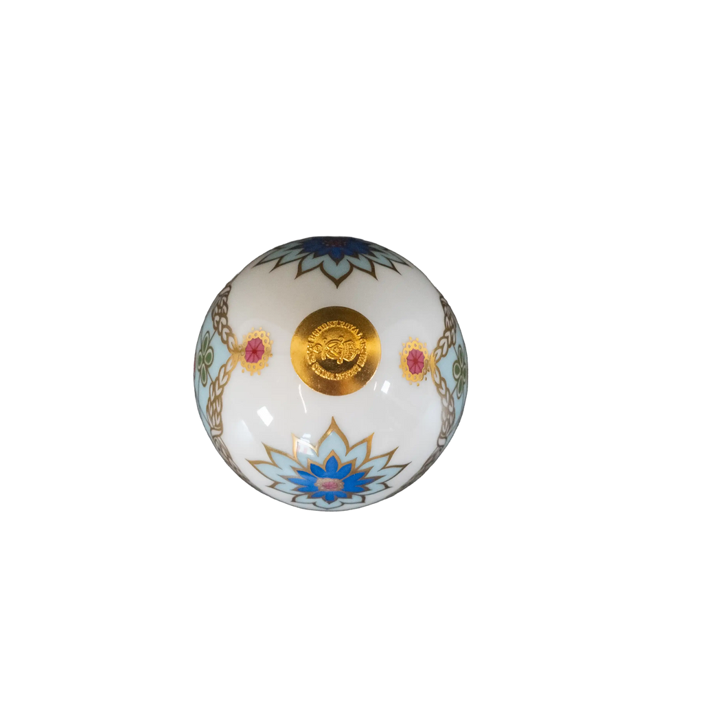 Royal Crown Derby 1st Quality World Egg & Stand - Russia