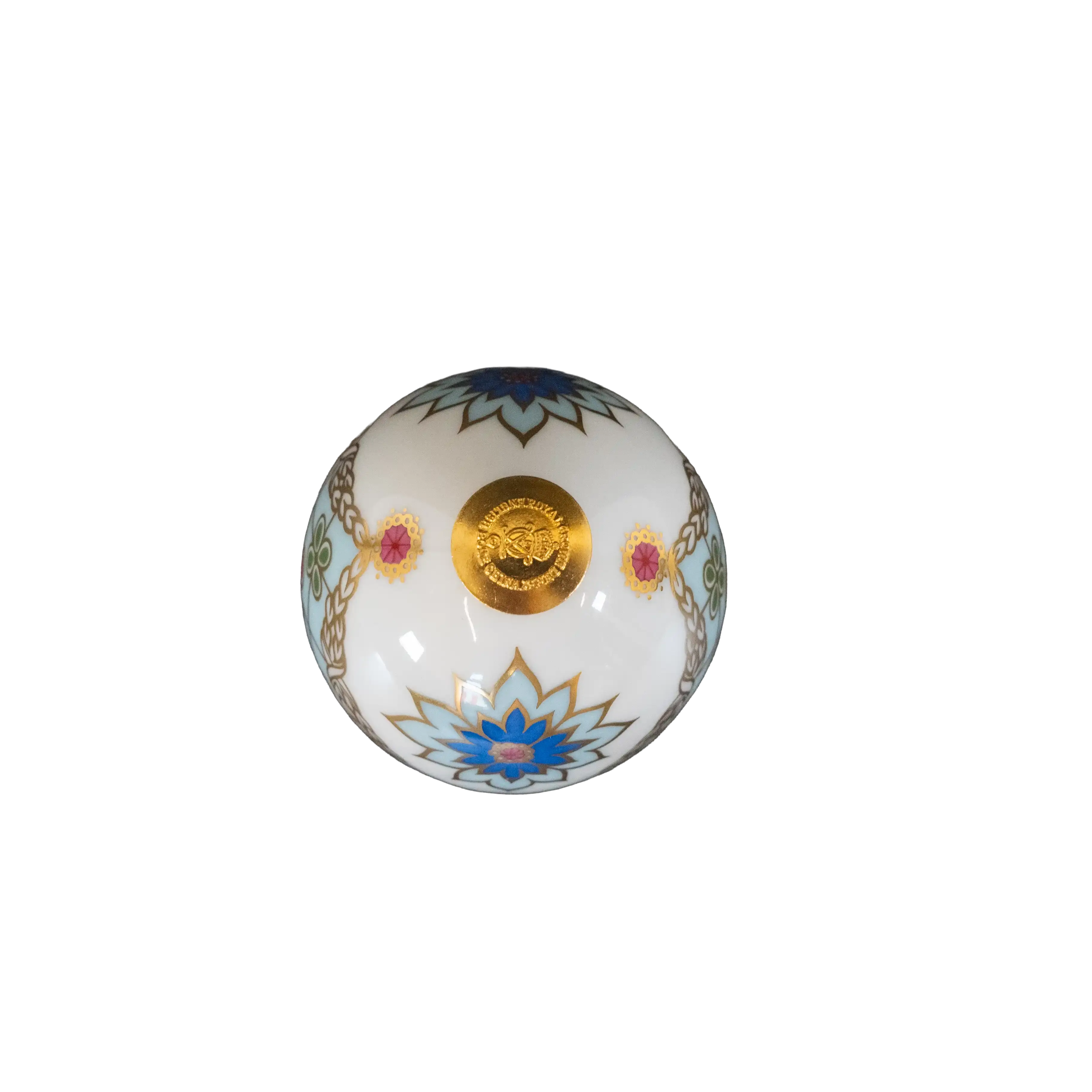 Royal Crown Derby 1st Quality World Egg & Stand - Russia