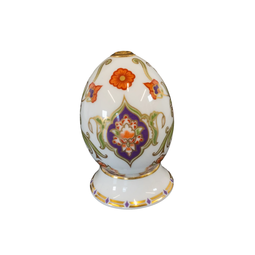 Royal Crown Derby World of Eggs & Stand - Italy